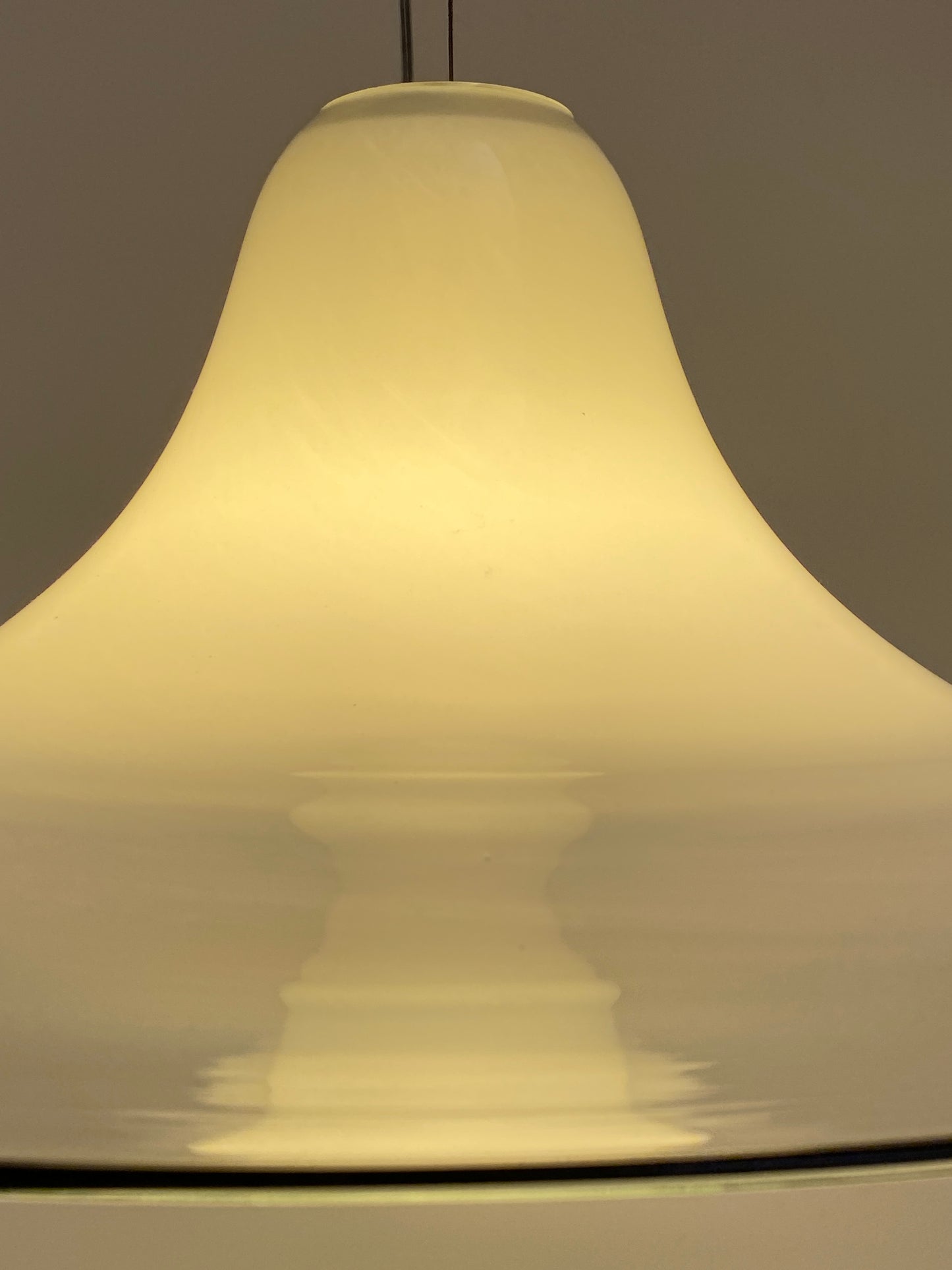 Deckenlampe aus Murano Glas von Renato Toso für Leucos, 70er