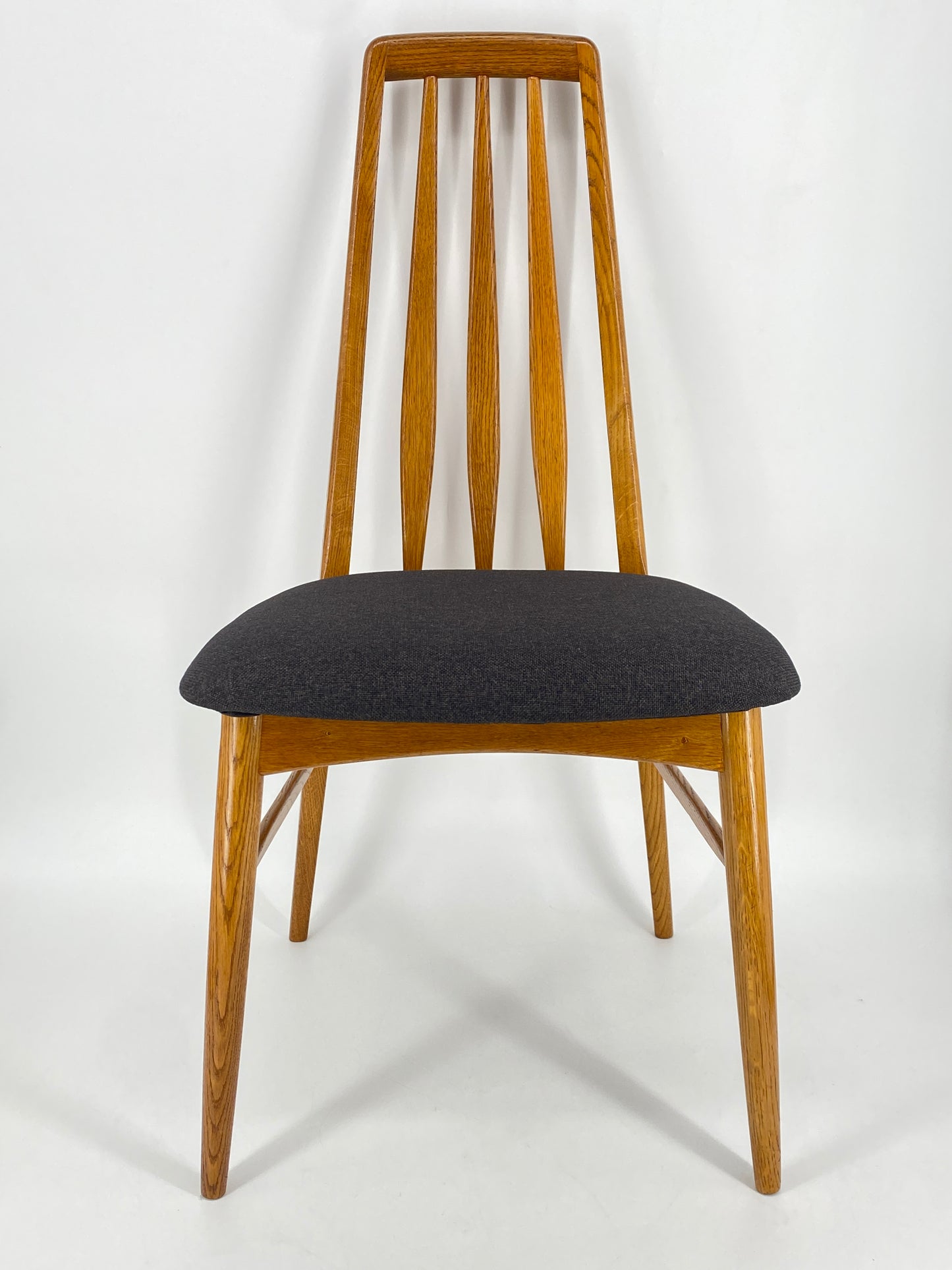 Stuhl "Eva" aus Eiche von Niels Koefoed, 60er