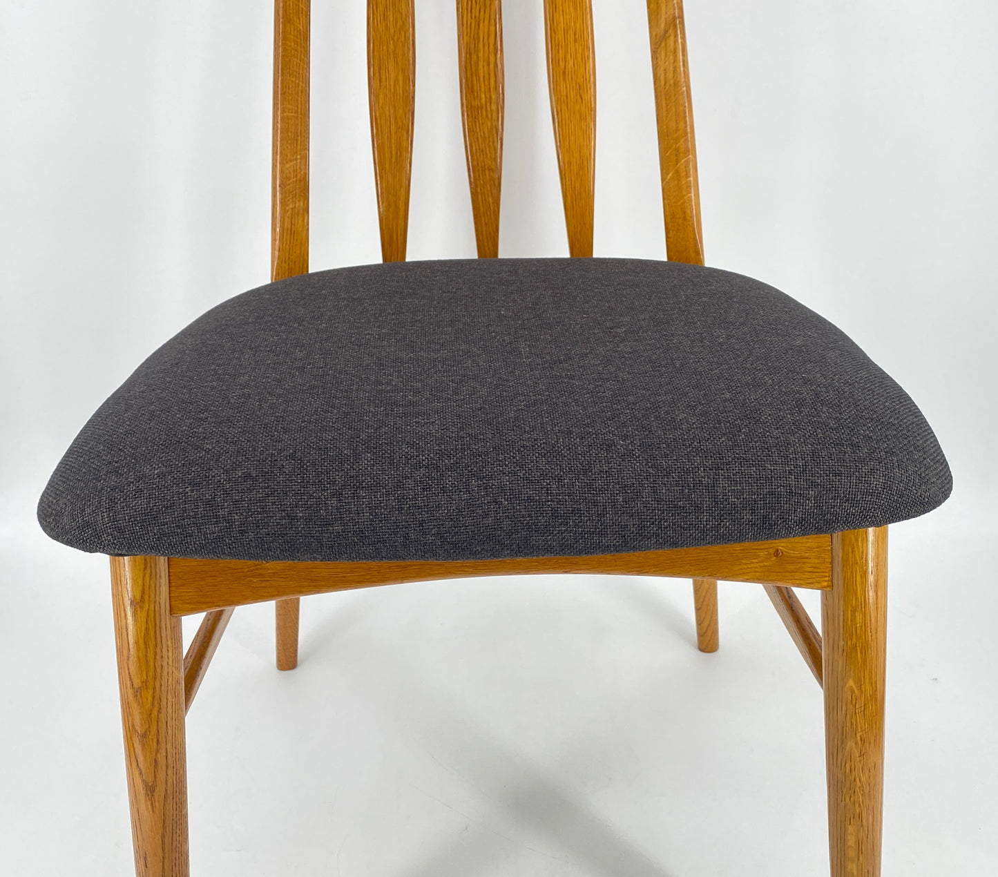 Stuhl "Eva" aus Eiche von Niels Koefoed, 60er