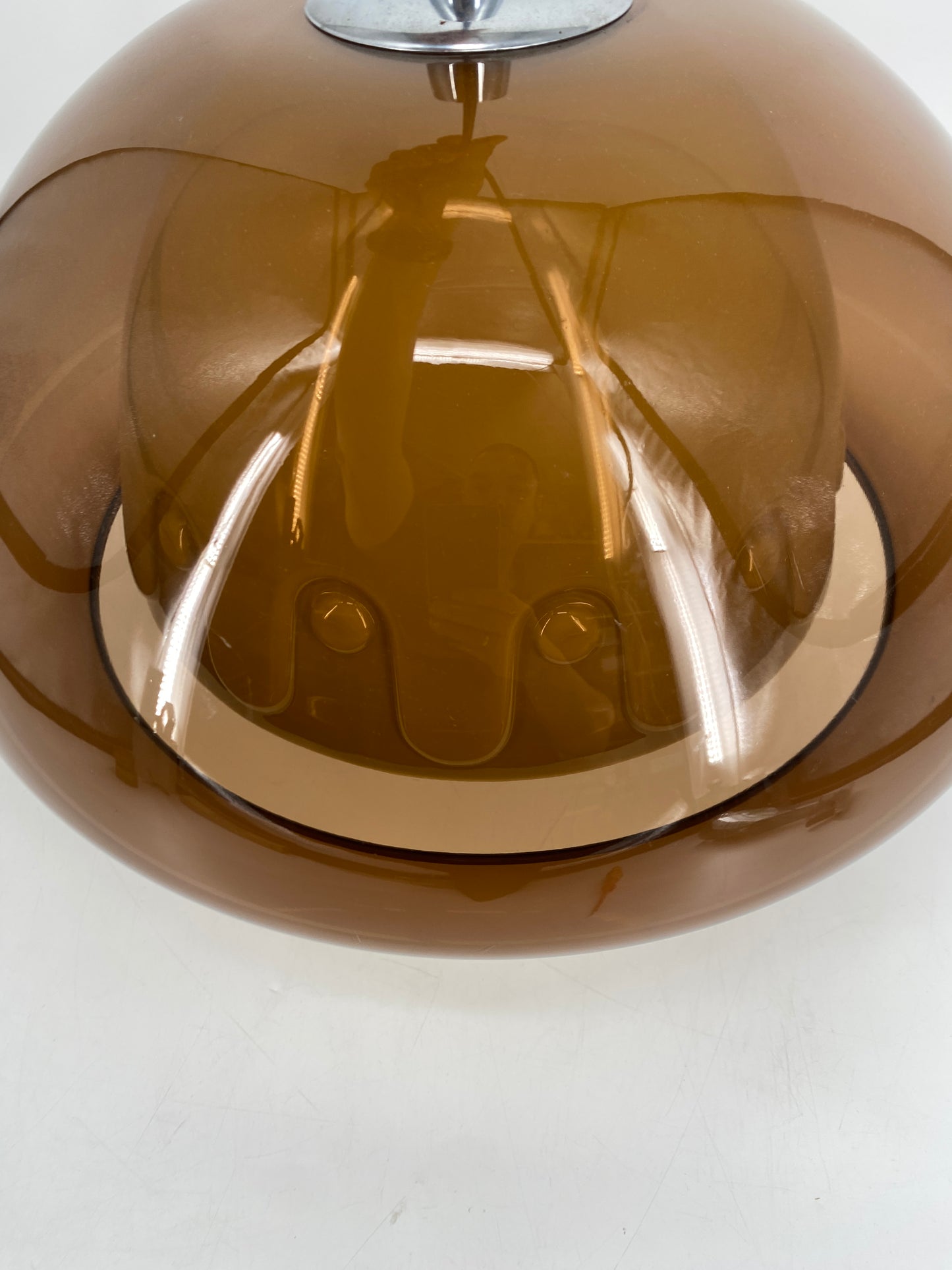 Deckenlampe Space Age Design von MEBLO aus Italien, 1970er