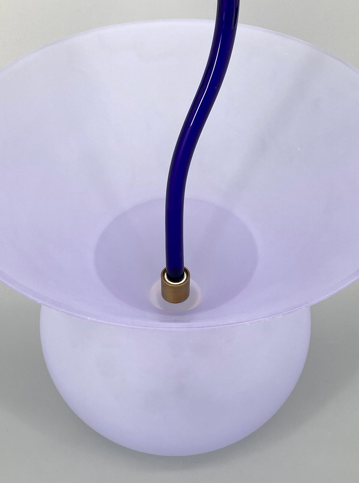 Signierte Memphis Vase / Kunstobjekt "Morimono" aus Muranoglas von Andrea Anastasio, 90er