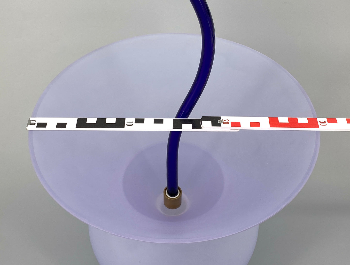 Signierte Memphis Vase / Kunstobjekt "Morimono" aus Muranoglas von Andrea Anastasio, 90er