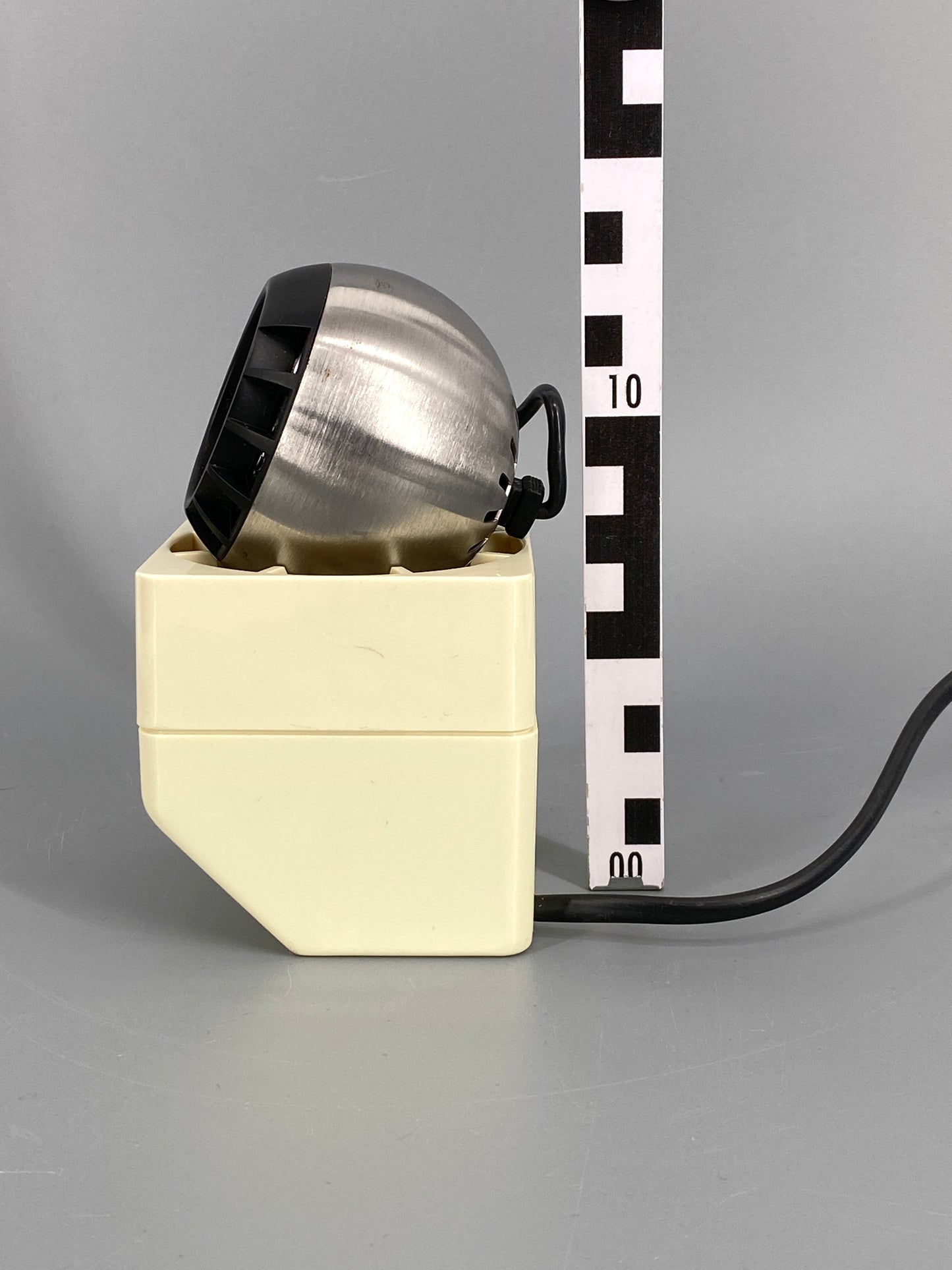 Magnetische Minispot Lampe Beige "41601" von Dieter Witte für Osram, Deutschland, 1970er Jahre