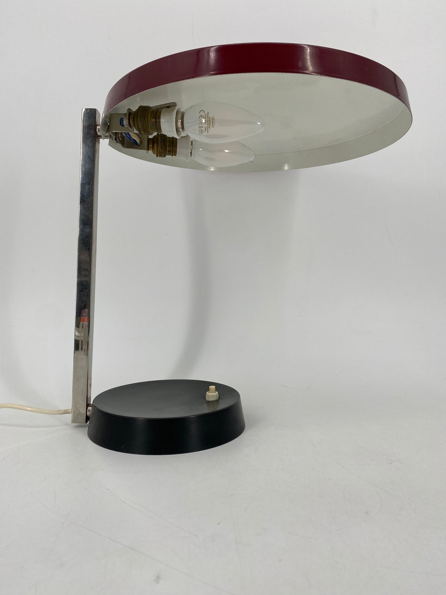 Tischlampe von Heinz Pfänder für Hillebrand, 60er