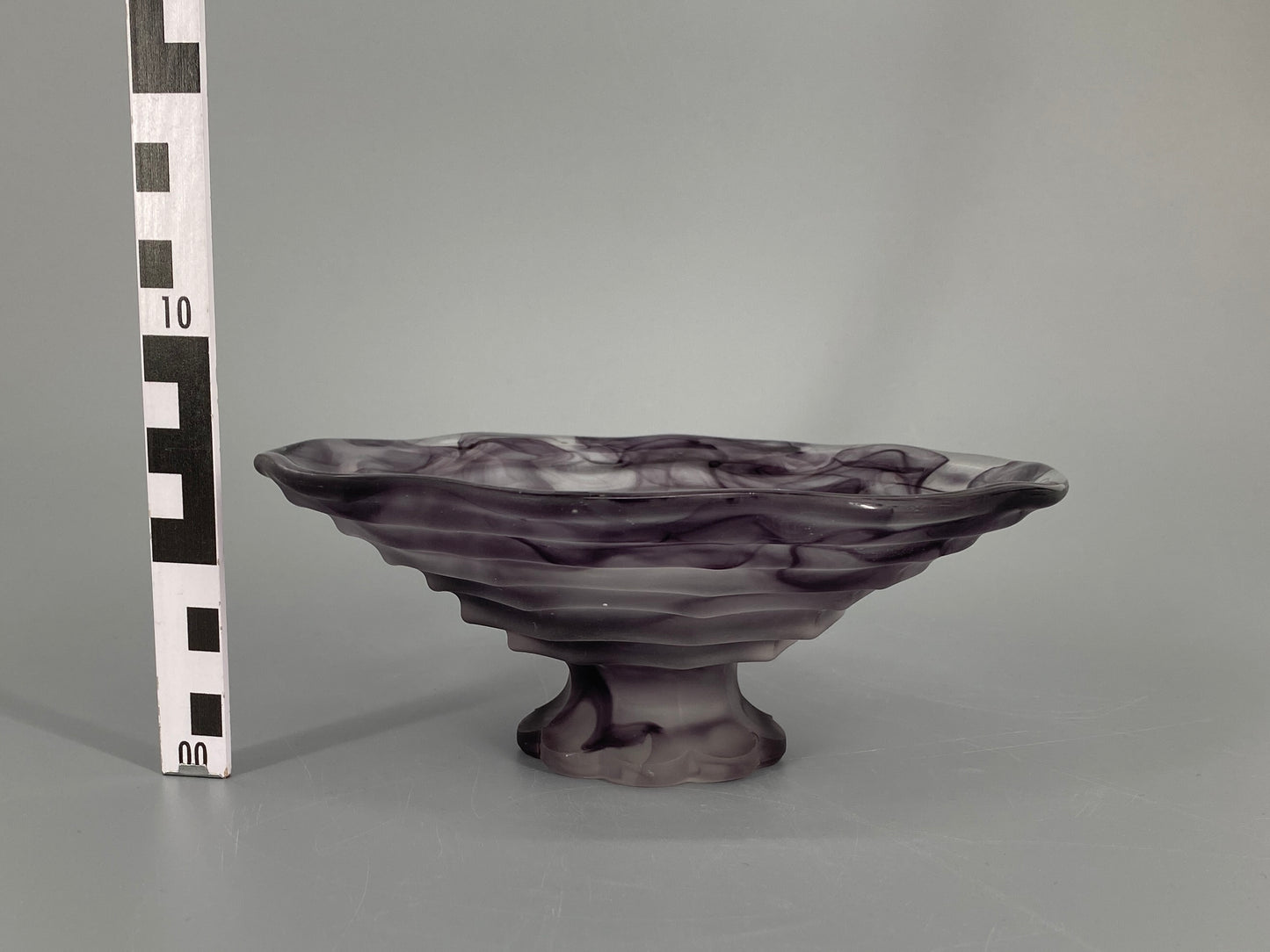 Glasschale "Edith" von Walther & Söhne, Deutschland, 1934