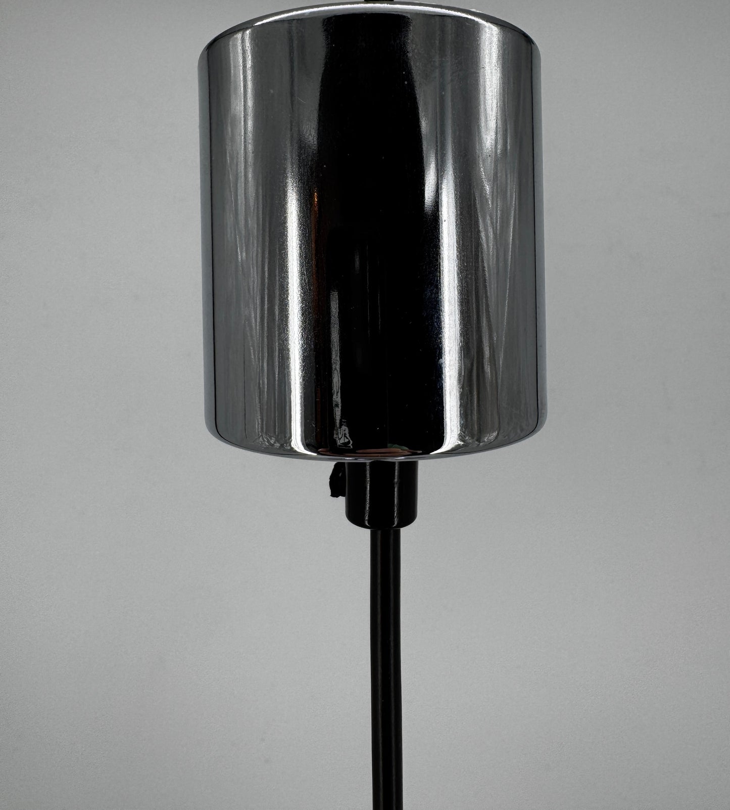 Hängeleuchte, Chrom, Messing, Bauhaus