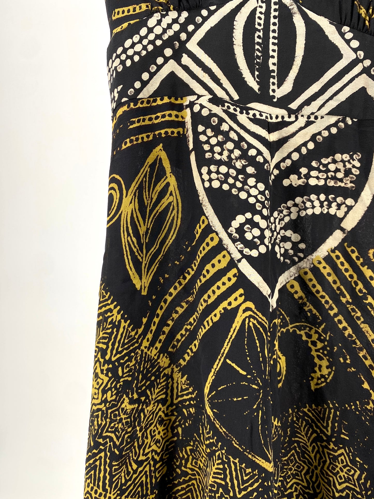 Knielanges Sommerkleid aus 100% Seide von Etro in IT 42 / DE 36