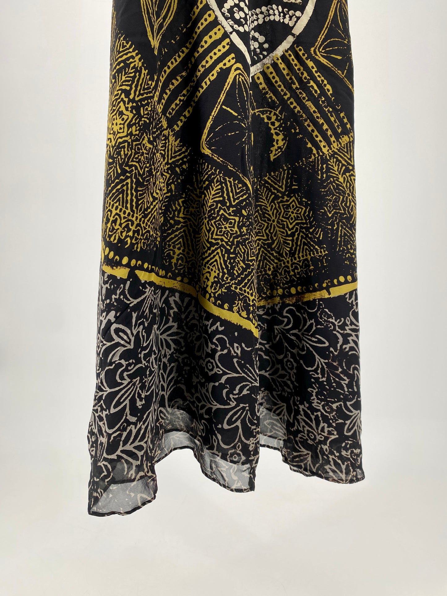 Knielanges Sommerkleid aus 100% Seide von Etro in IT 42 / DE 36