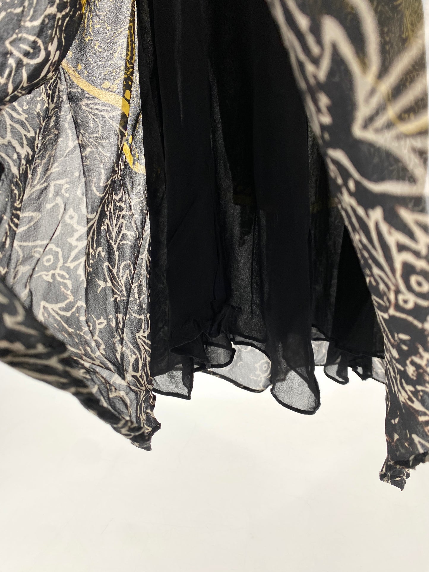 Knielanges Sommerkleid aus 100% Seide von Etro in IT 42 / DE 36