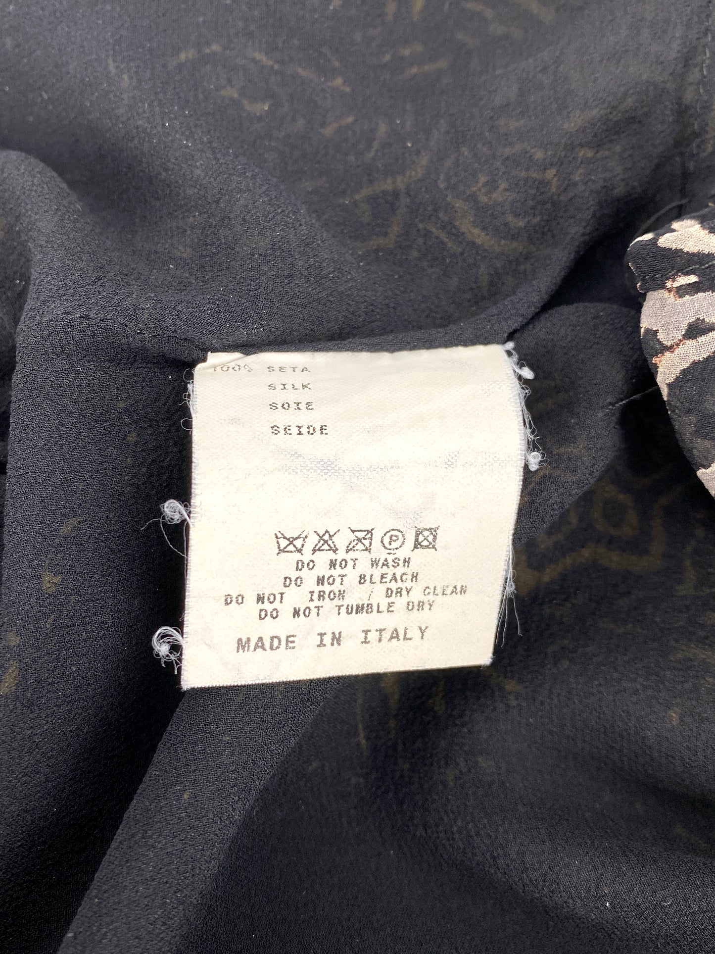 Knielanges Sommerkleid aus 100% Seide von Etro in IT 42 / DE 36