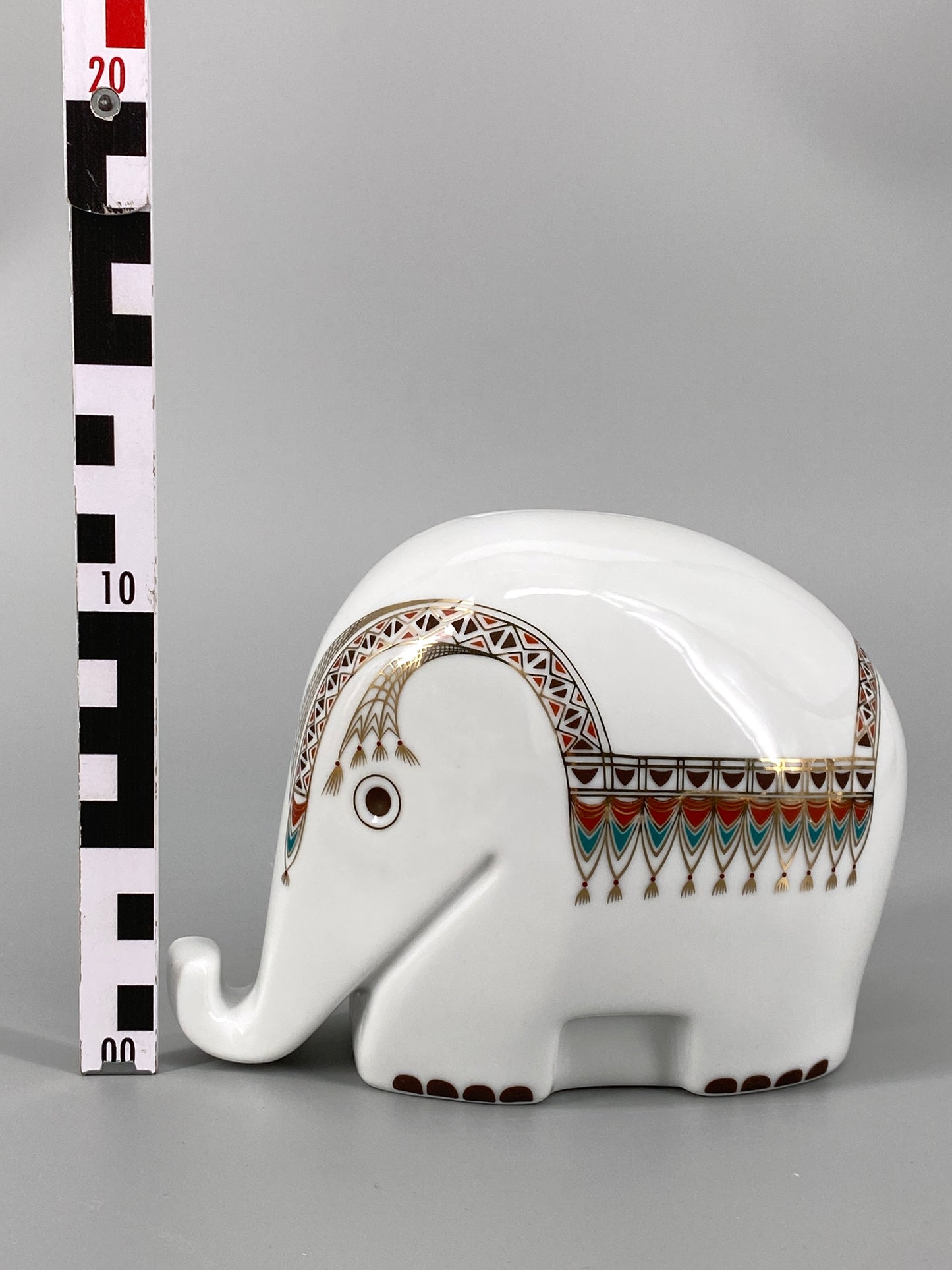 Porzellan Spardose Elefant "Drumbo" von Luigi Colani für Höchst Decor