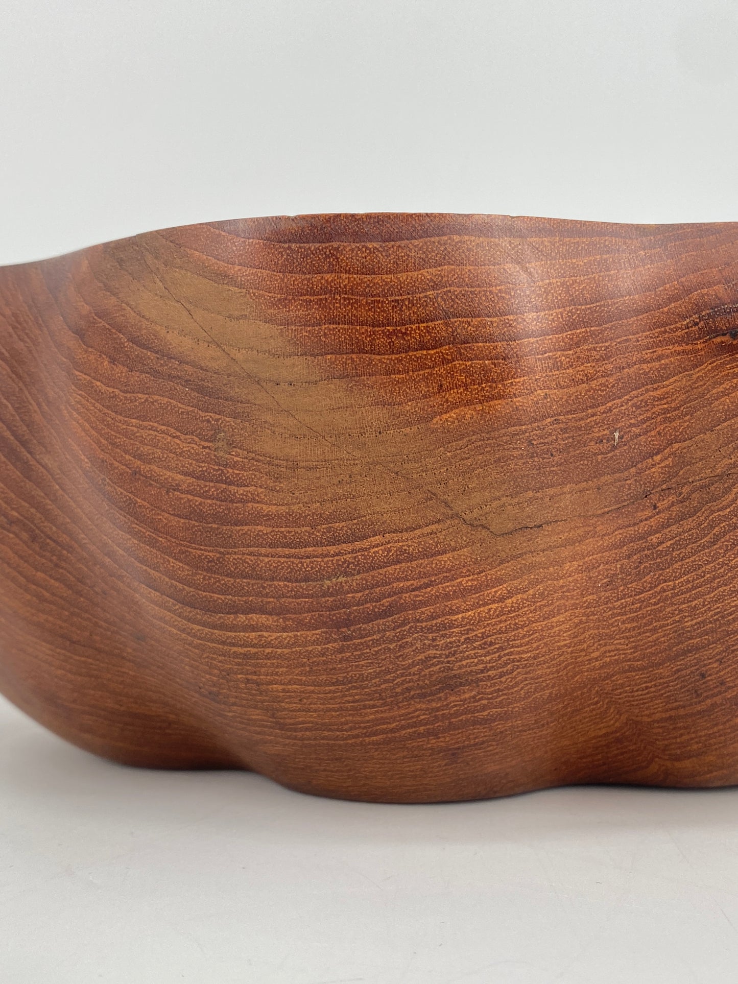 Schüssel und Salatbesteck aus Teak, 60er 70er