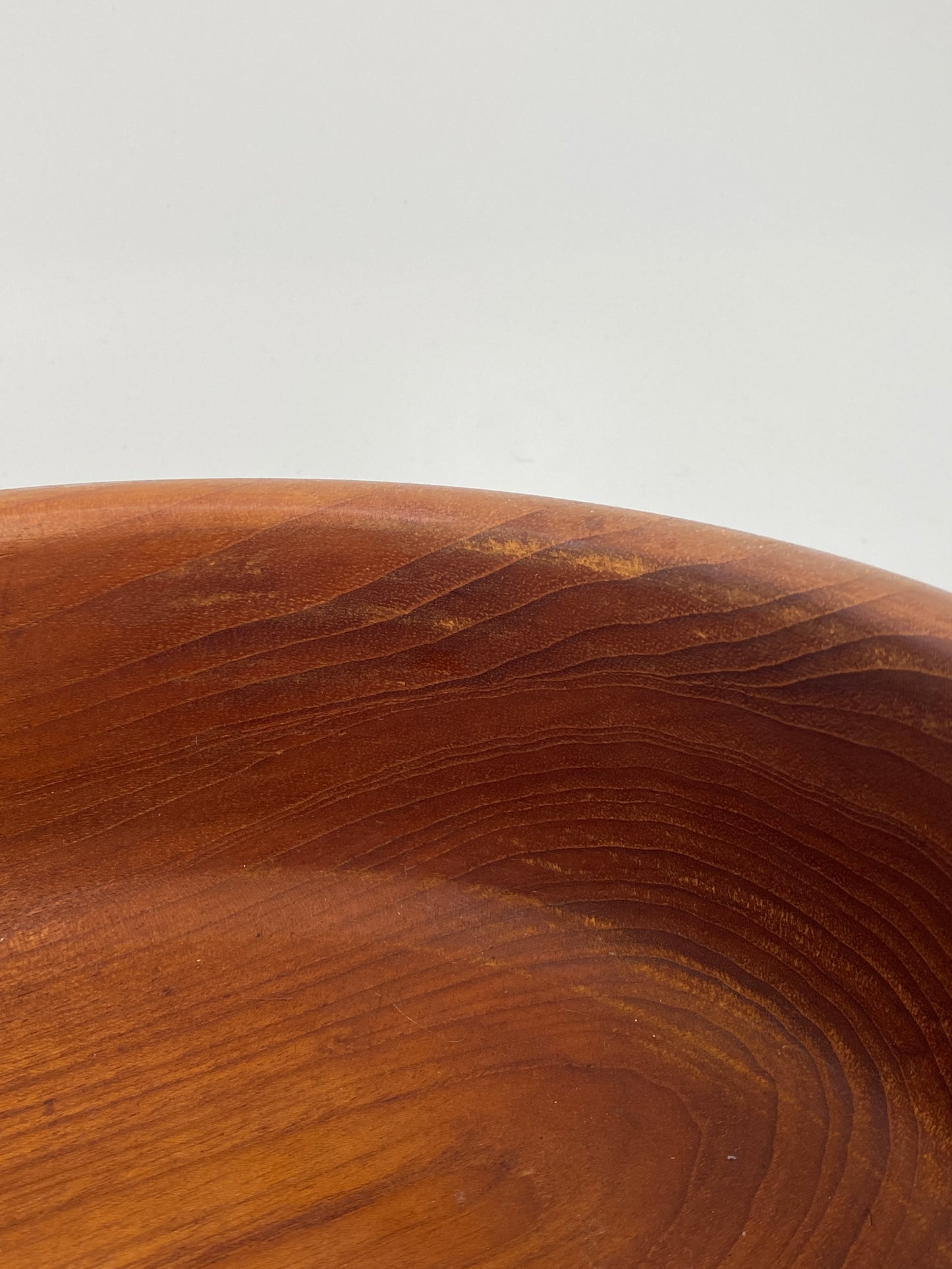 Schüssel und Salatbesteck aus Teak, 60er 70er