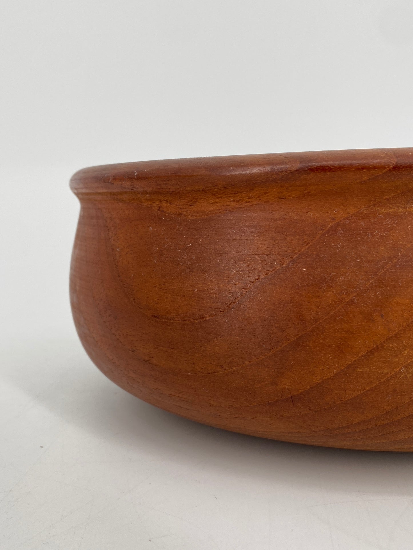 Schüssel und Salatbesteck aus Teak, 60er 70er