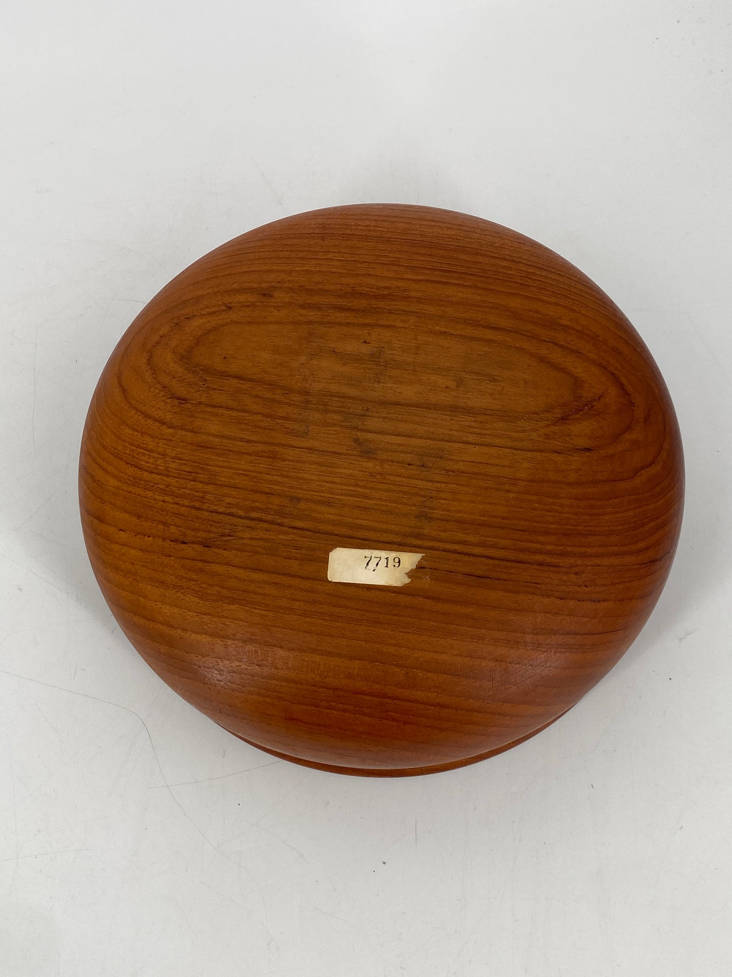 Schüssel und Salatbesteck aus Teak, 60er 70er