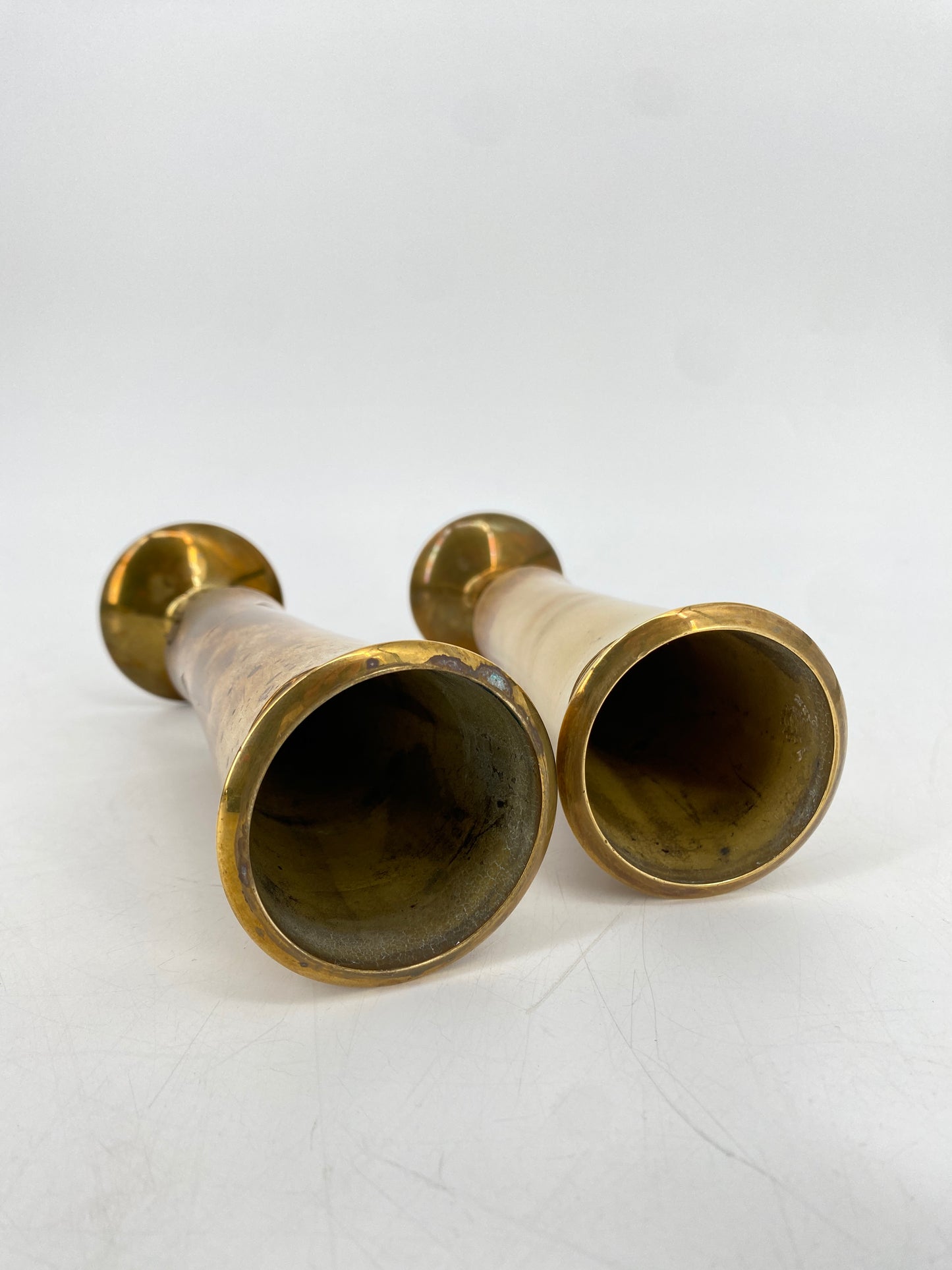 2x Kerzenständer von Jens Quistgaard für Quistgaard Dansk Designs, 1950/60er