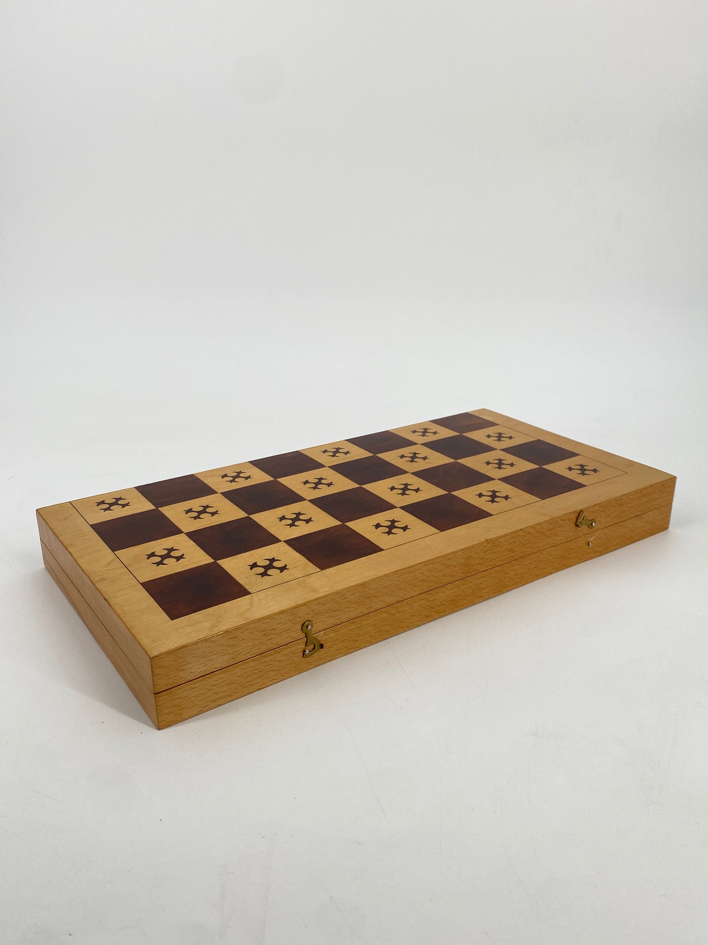 Handbemaltes Schachspiel, Sowjet Union Kirgistan 1960er