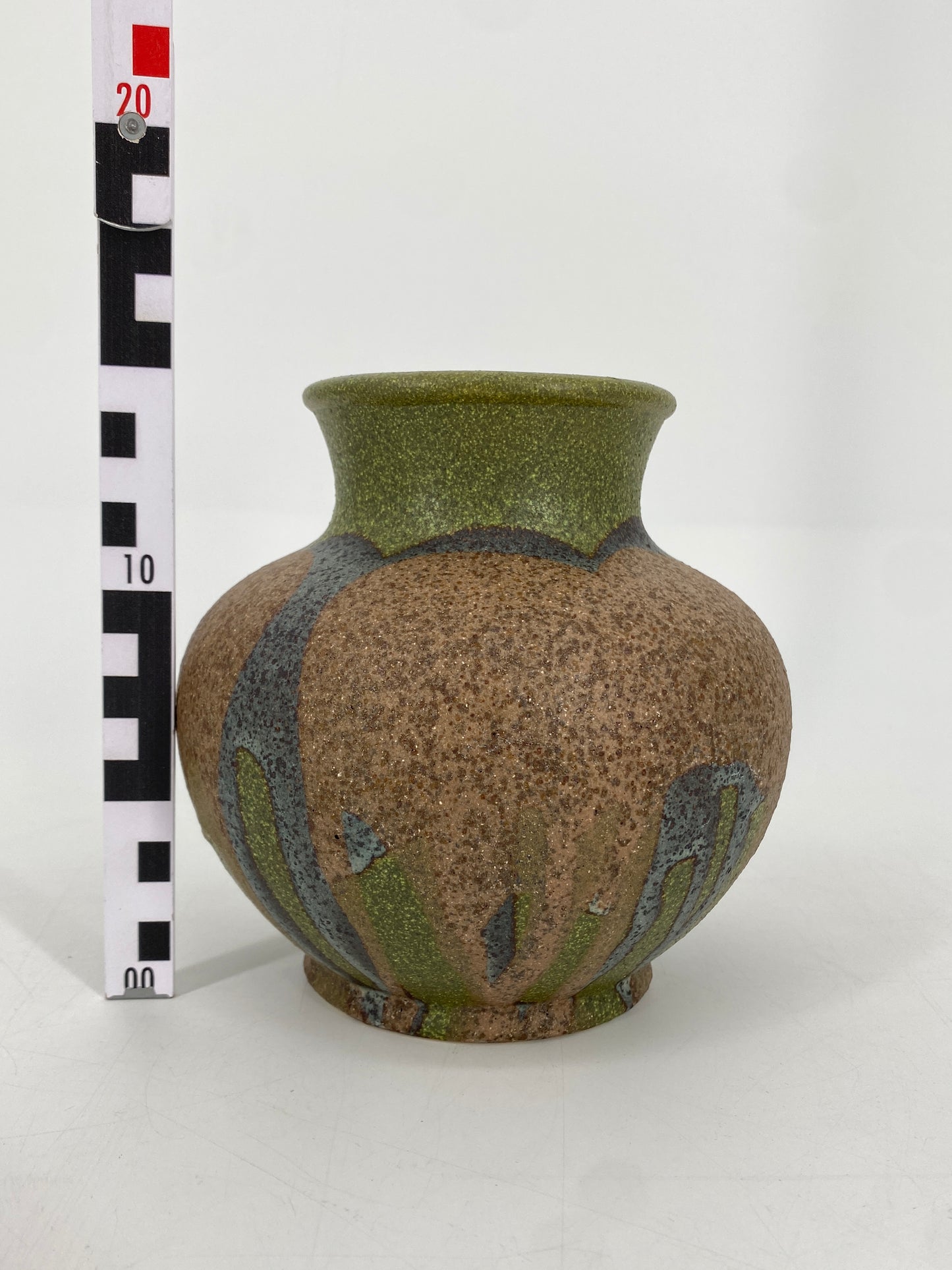 Studiokeramik Vase, West Deutschland 60er 70er