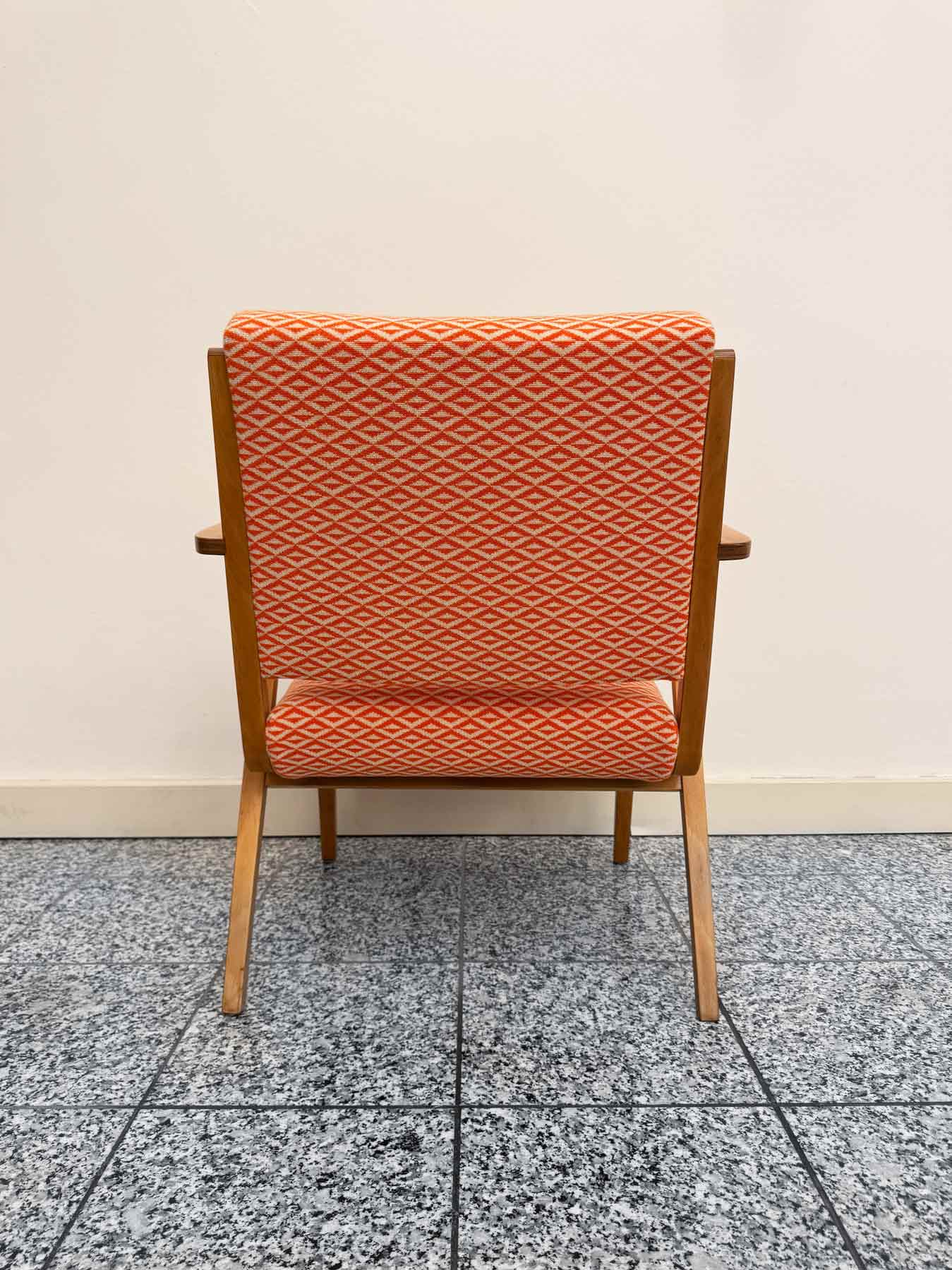 Sessel von Selman Selmanagic für VEB Deutsche Werkstätten Hellerau, 1950er