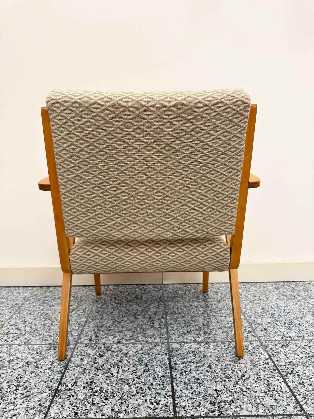 Sessel von Selman Selmanagic für VEB Deutsche Werkstätten Hellerau, 1950er