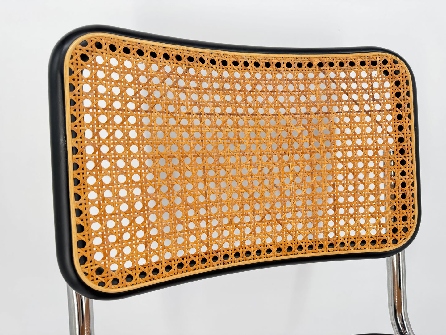 Freischwinger Stuhl Modell S32 TP 29 Entwurf von Marcel Breuer für Thonet von 1991