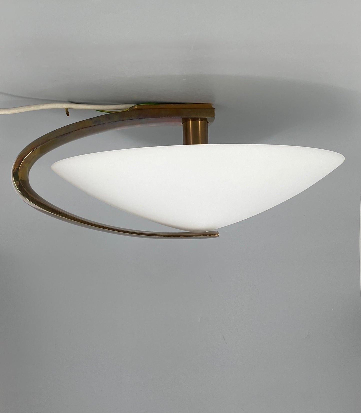 Wand- oder Deckenlampe "Saturn 36" von Tobias Grau, Bronze, 80er Jahre