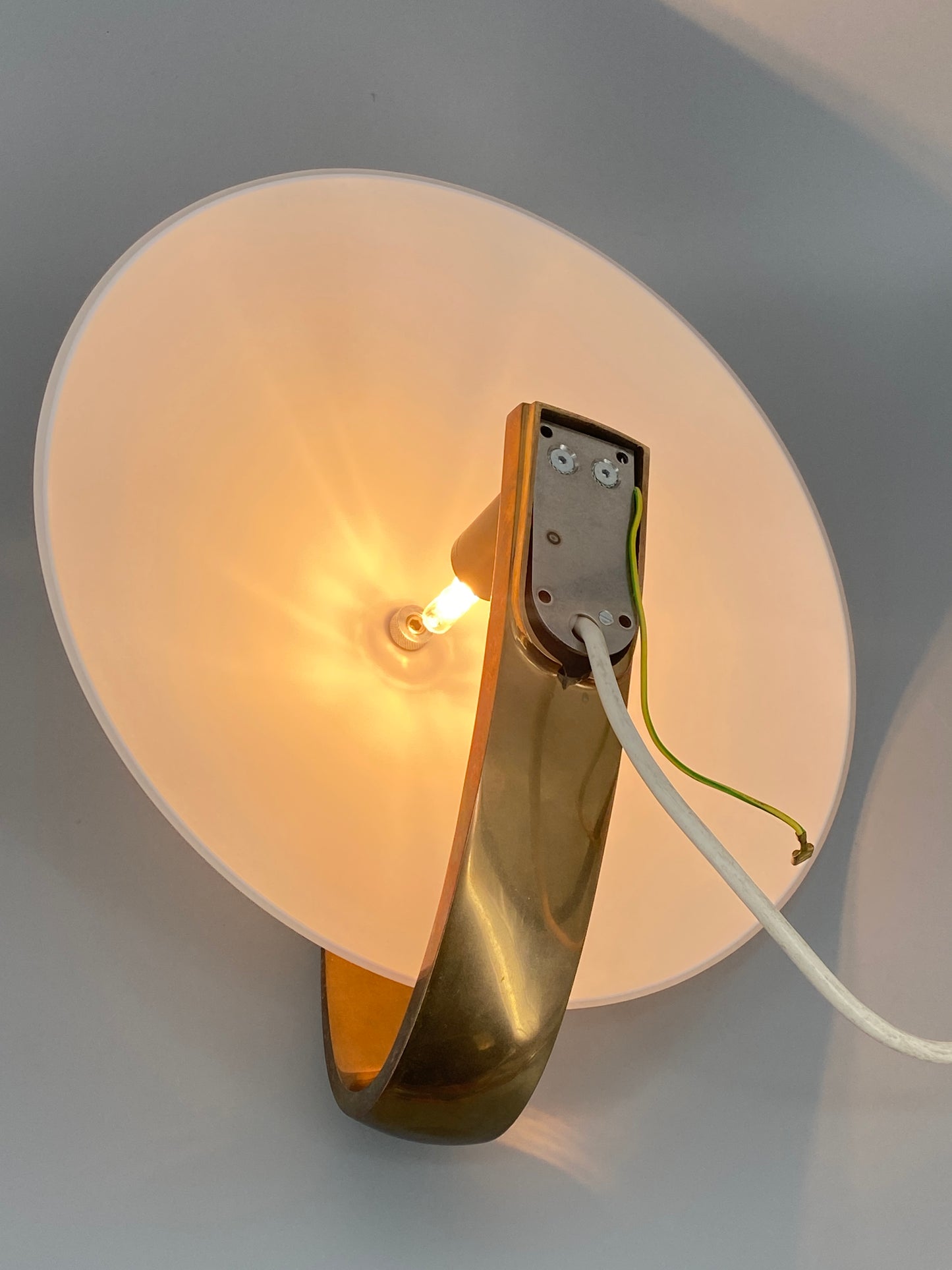 Wand- oder Deckenlampe "Saturn 36" von Tobias Grau, Bronze, 80er Jahre