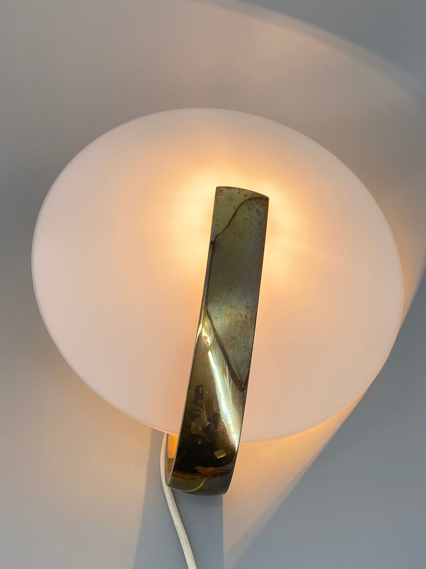 Wand- oder Deckenlampe "Saturn 36" von Tobias Grau, Bronze, 80er Jahre