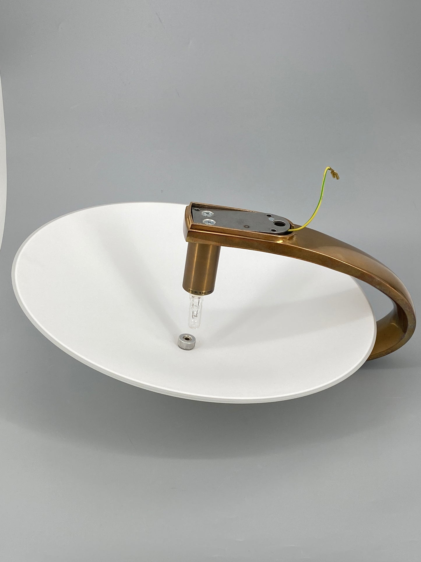Wand- oder Deckenlampe "Saturn 36" von Tobias Grau, Bronze, 80er Jahre