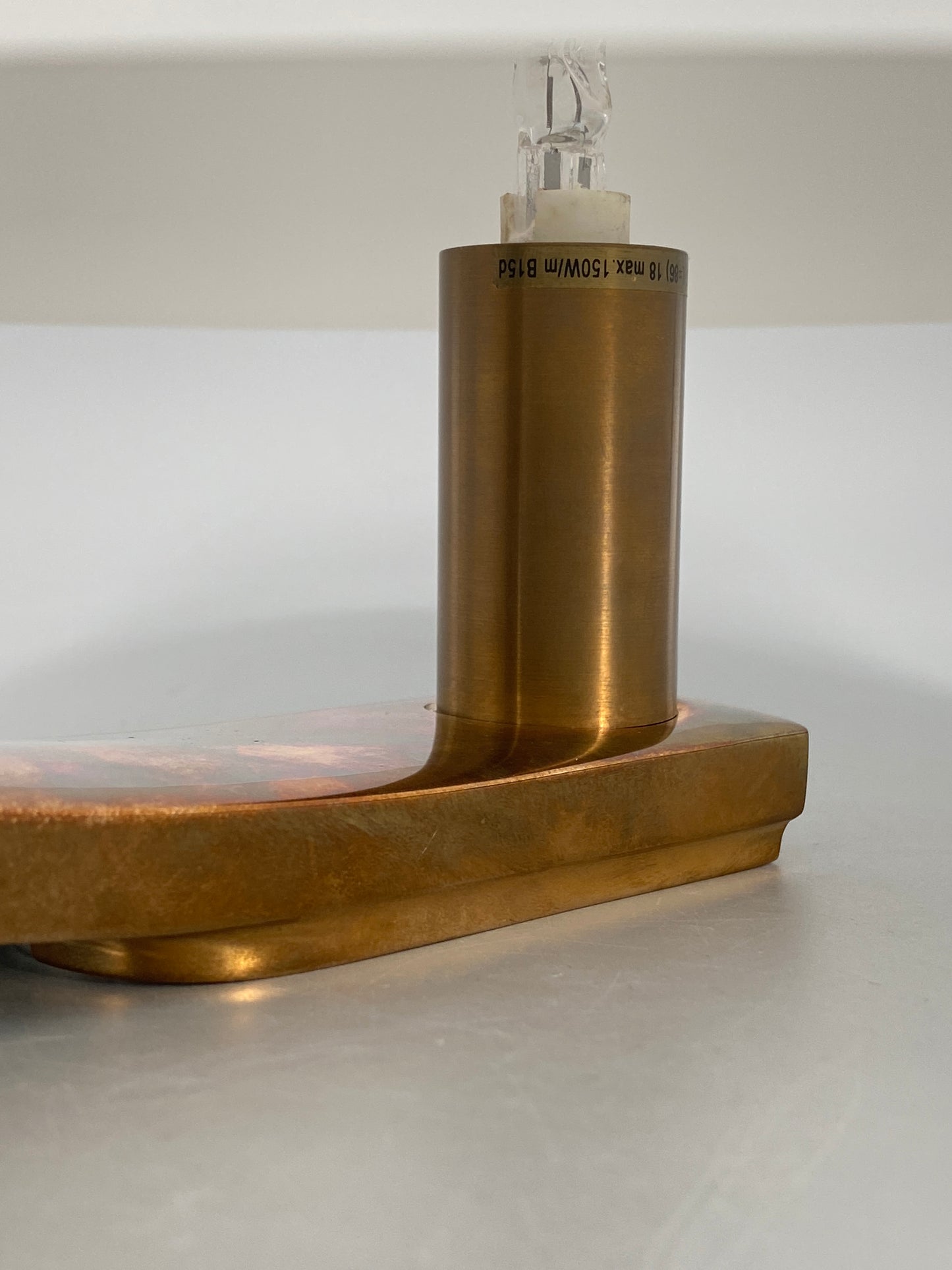 Wand- oder Deckenlampe "Saturn 36" von Tobias Grau, Bronze, 80er Jahre