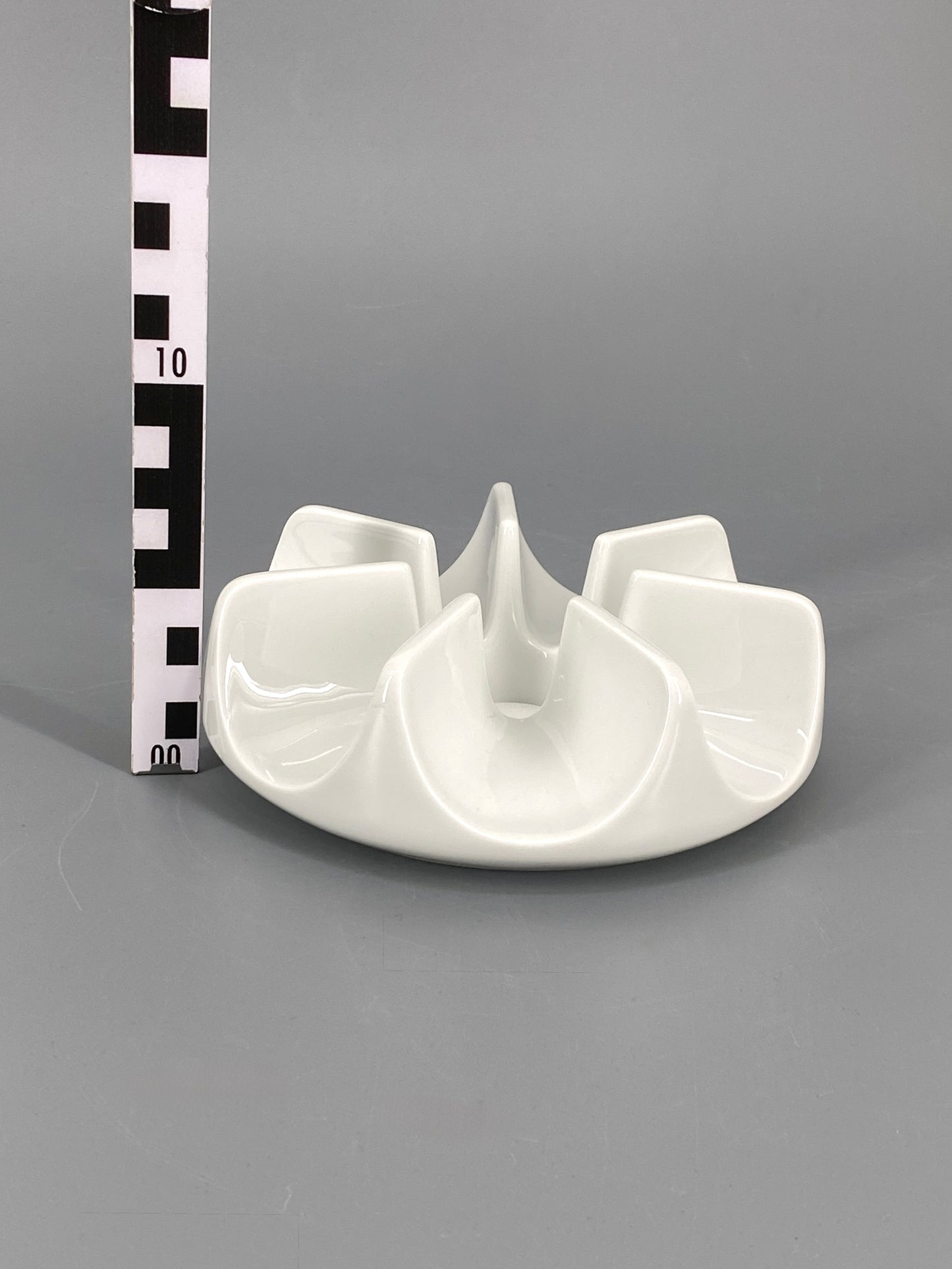 Porzellan Stövchen von Hans-Wilhelm Seitz für Arzberg, weiß