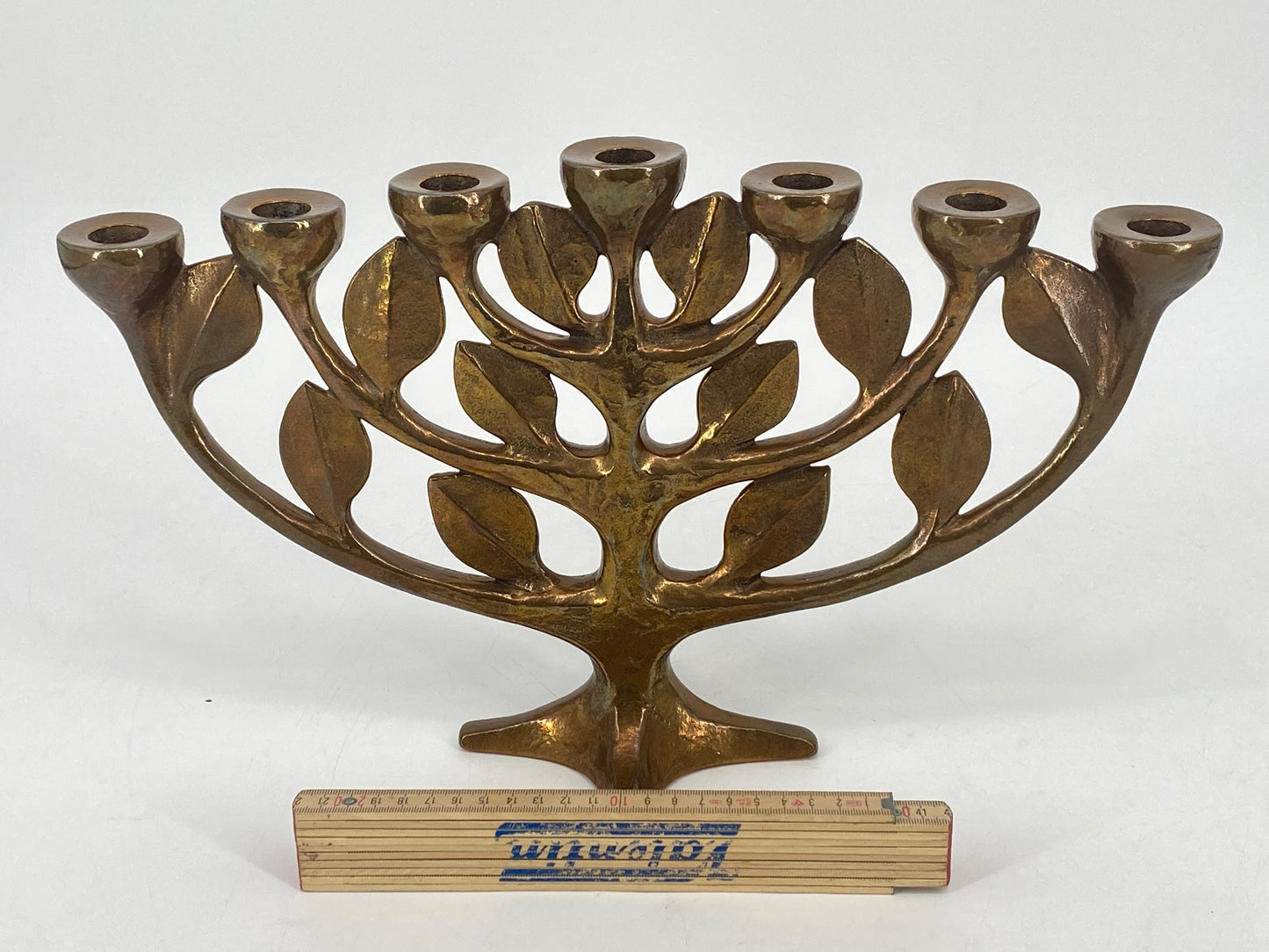 Kerzenständer aus Bronze von Michael Harjes, 50er