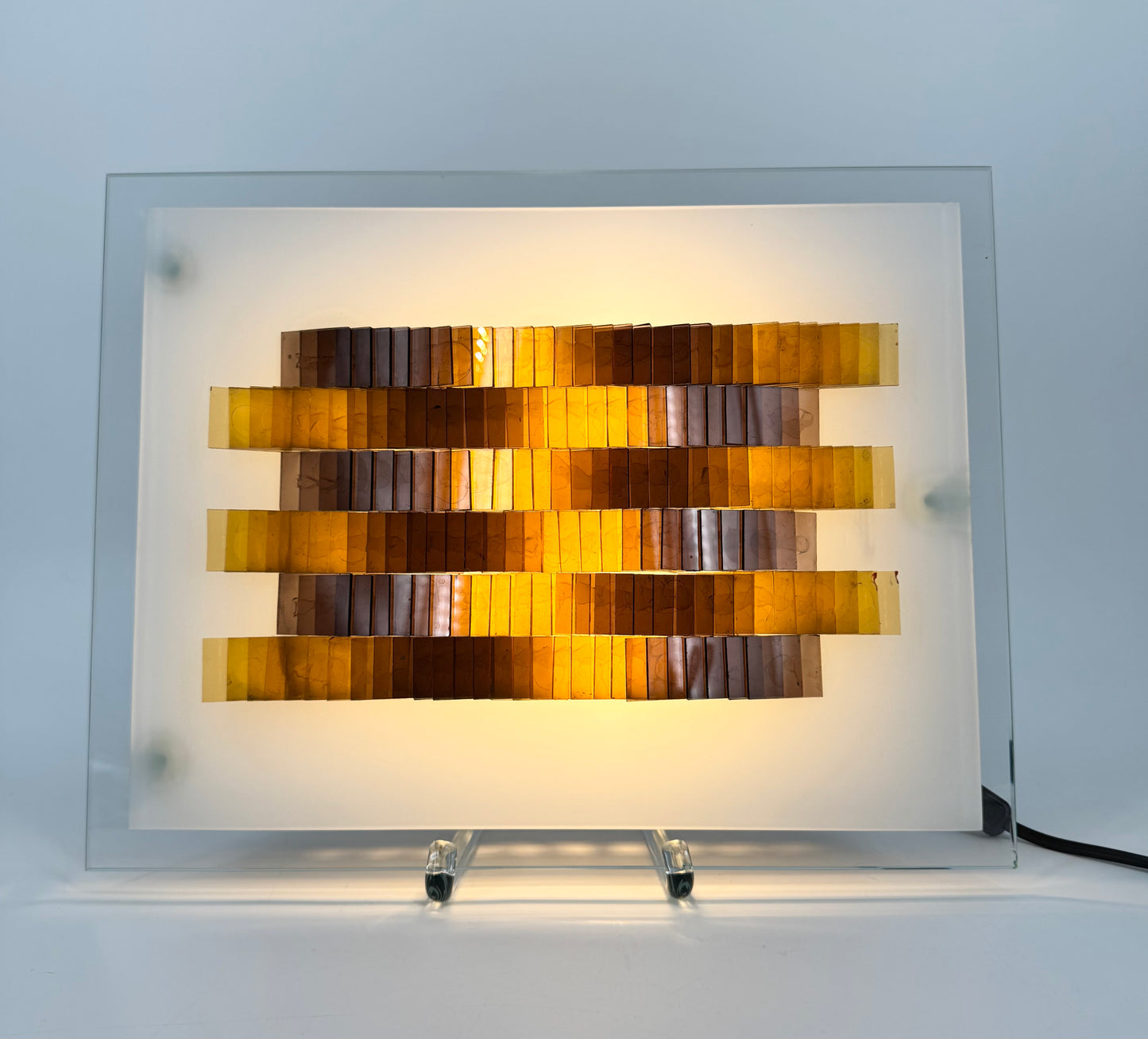 Wandlampe aus Muranoglas von Stilnovo, 60er
