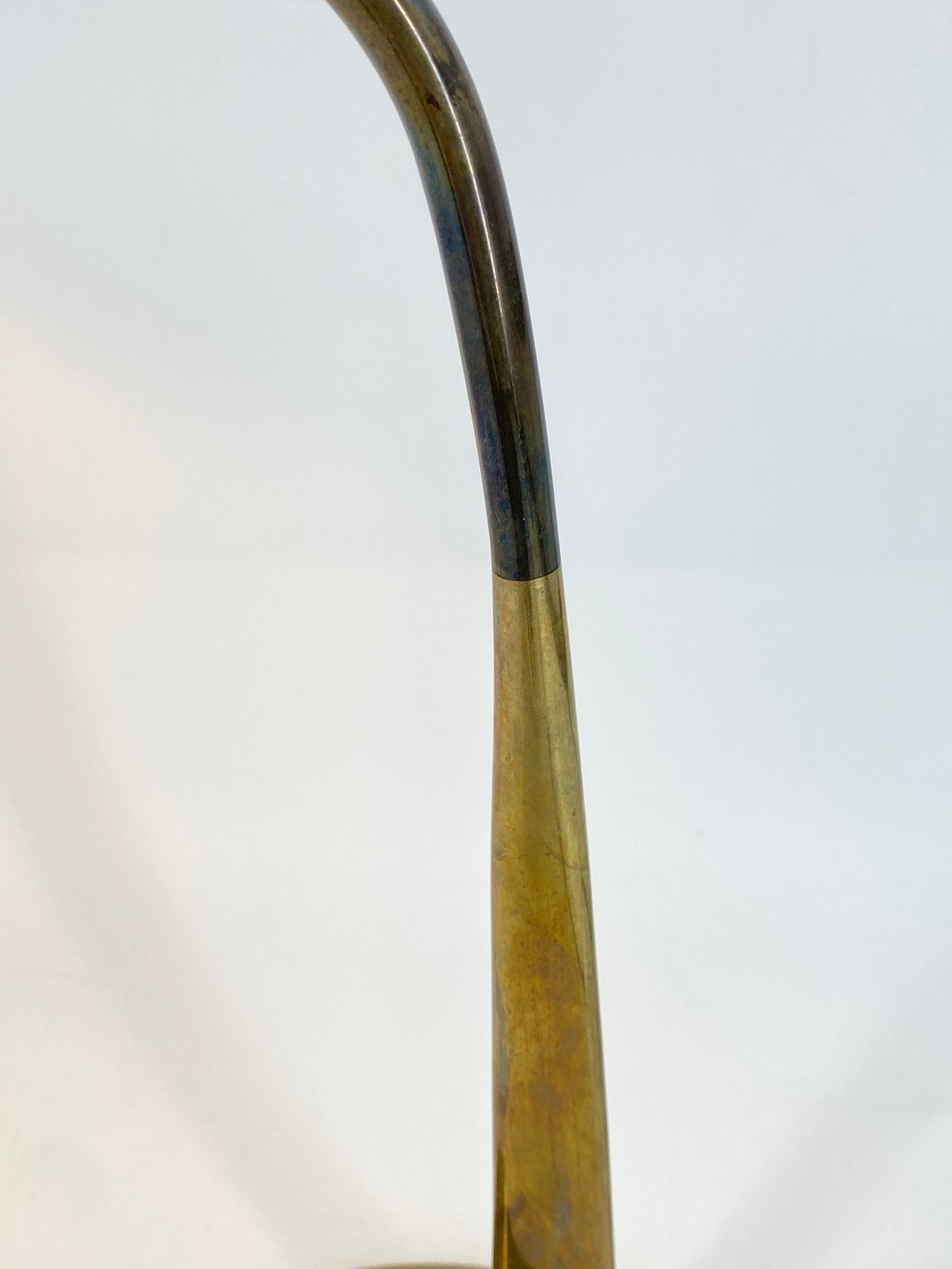 Seltene 50er Jahre Tischlampe aus Italien, Messing