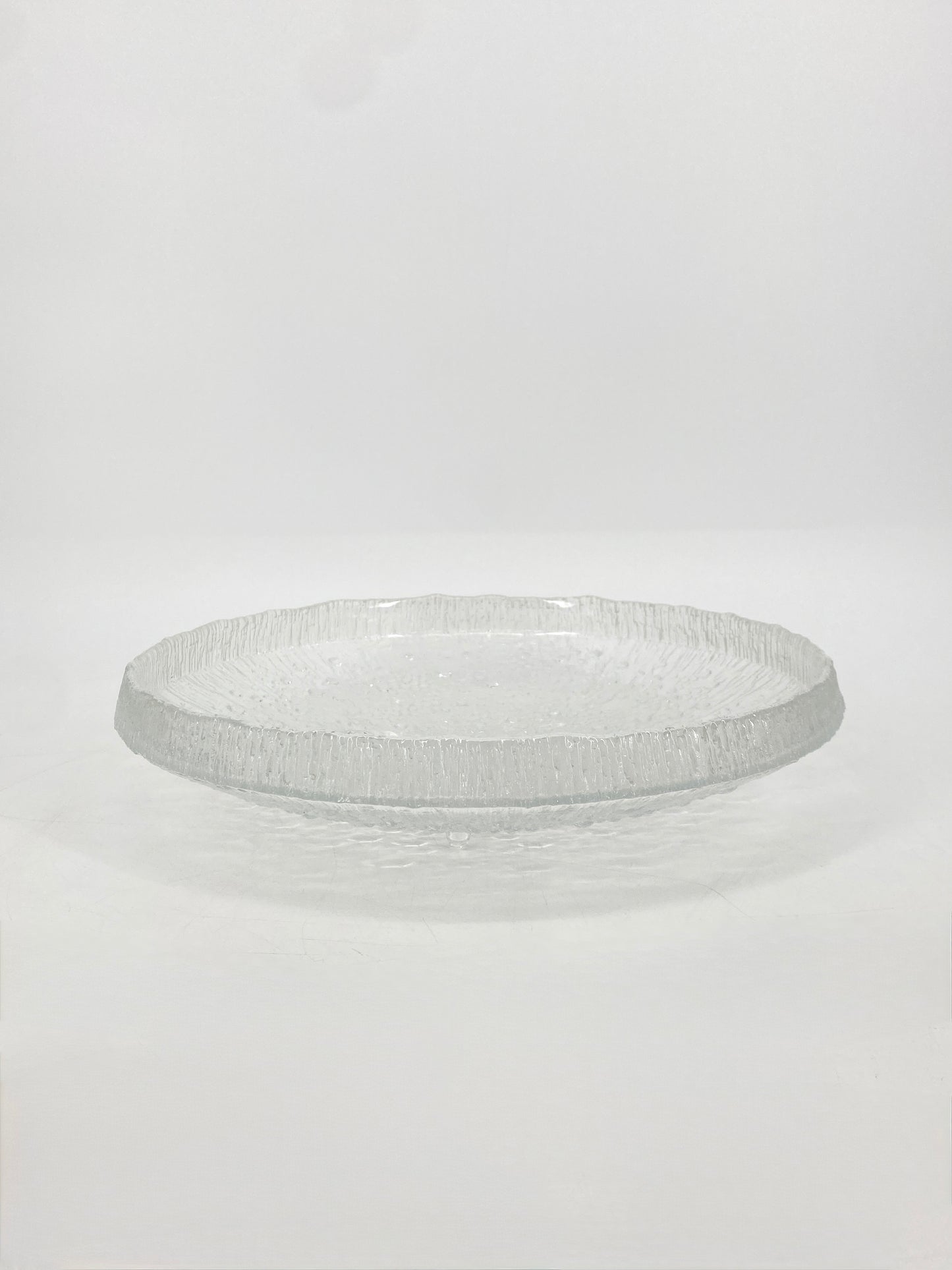 Ultima Thule Eisglas Schale von Tapio Wirkkala für Iittala, Finnland 60er