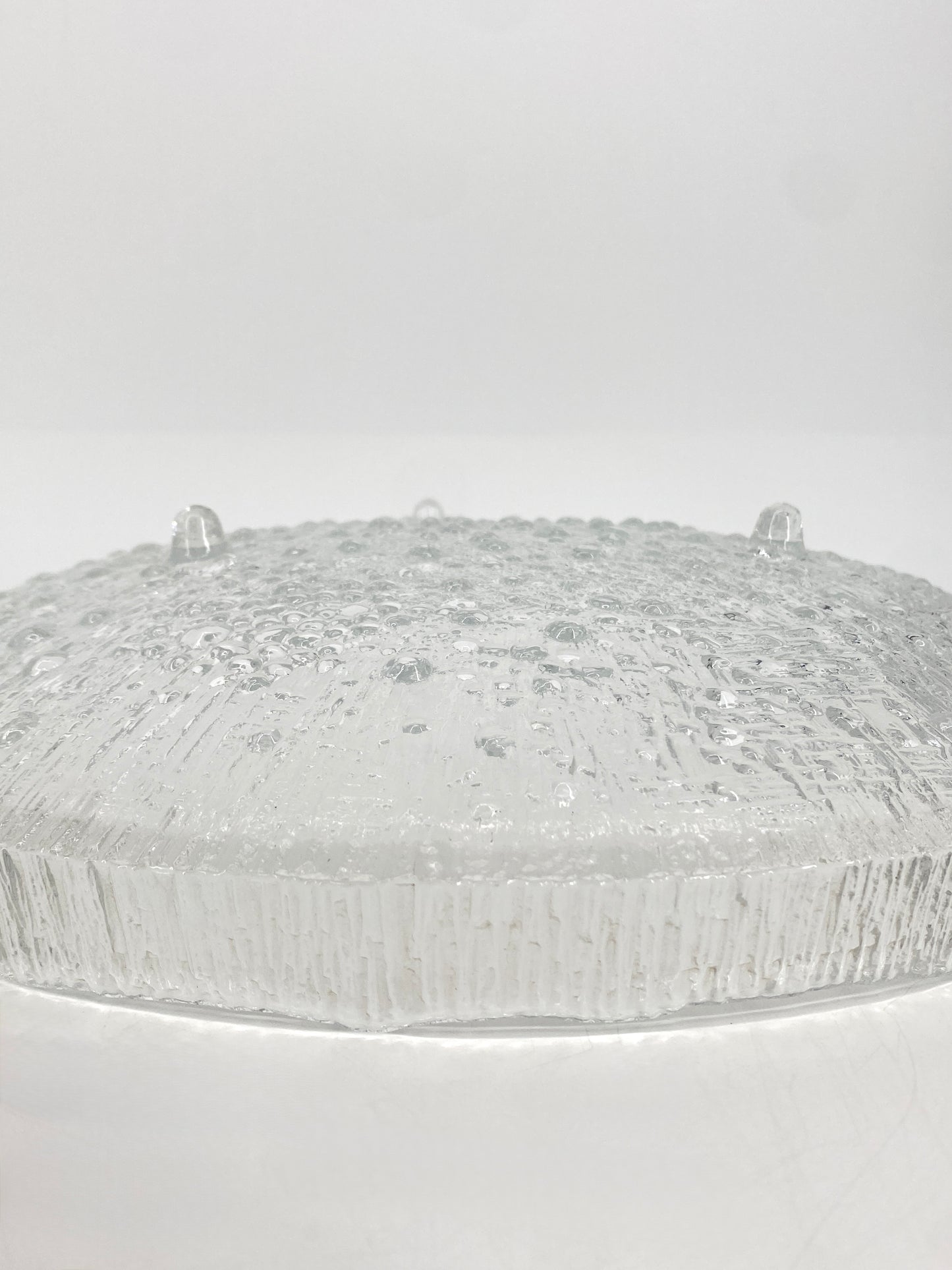Ultima Thule Eisglas Schale von Tapio Wirkkala für Iittala, Finnland 60er