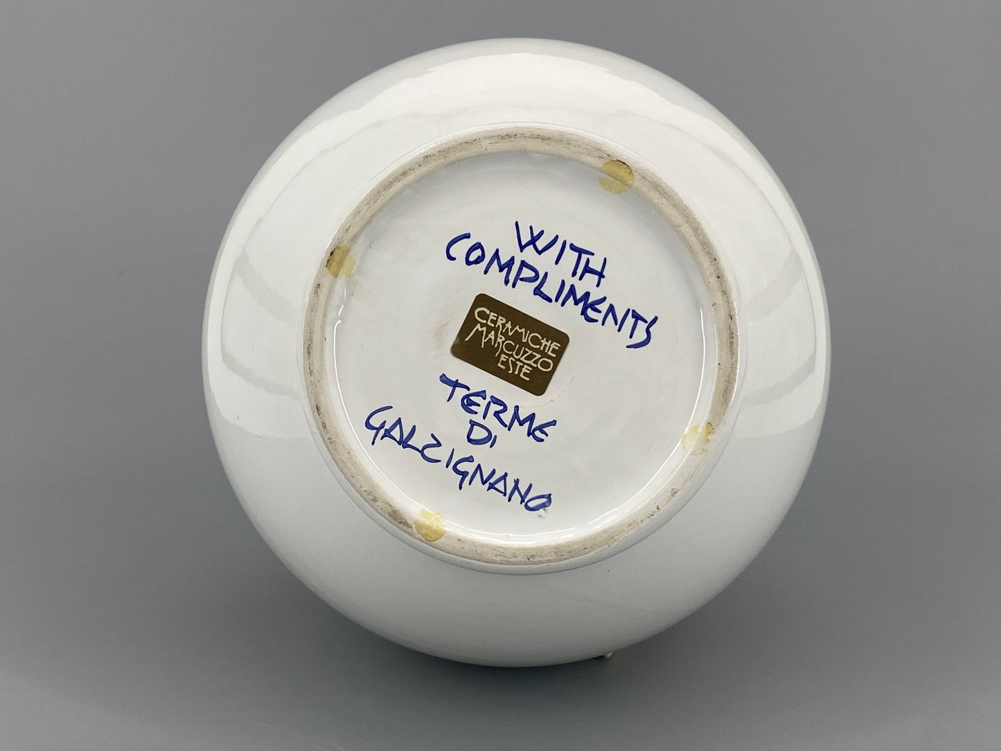 Große Vase von Alfredo Dal Santo für Ceramiche Marcuzzo Este, Italien, 1980er Jahre