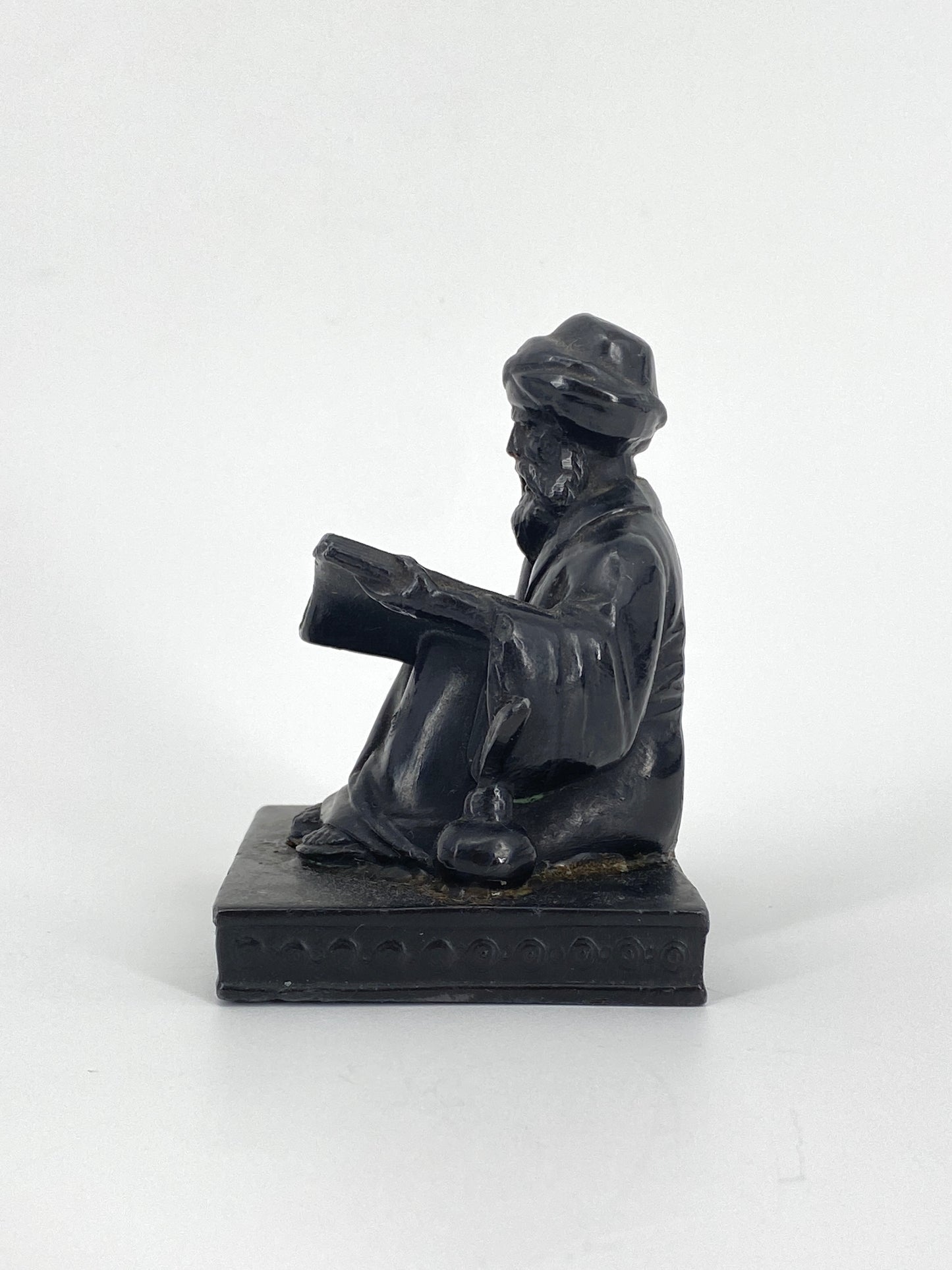 Kleine Metall Skulptur Copyright L.V.Aronson 1923