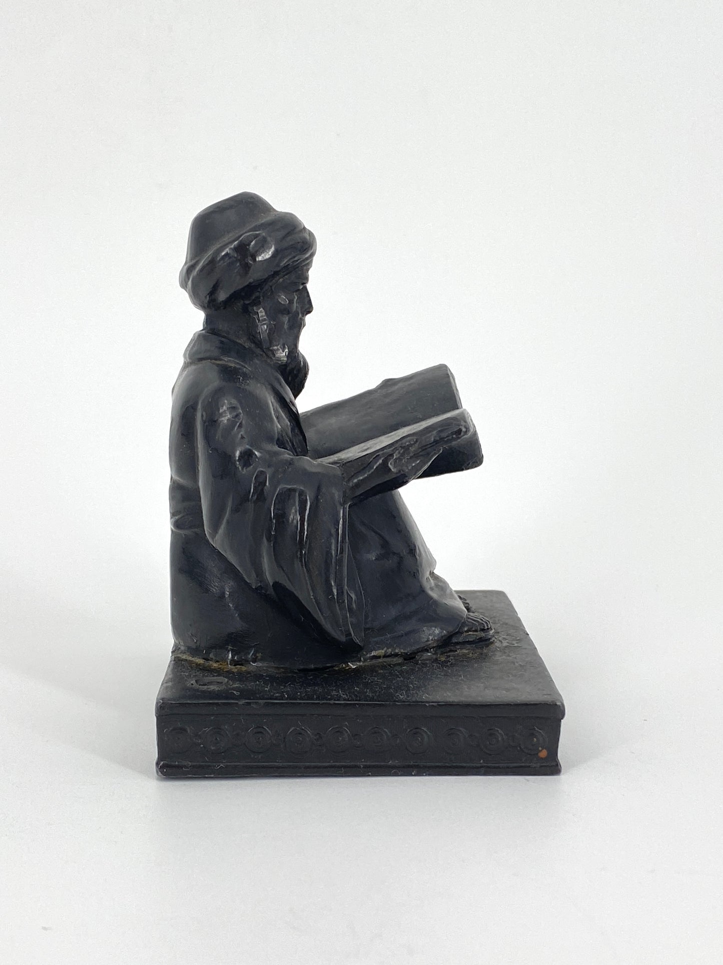 Kleine Metall Skulptur Copyright L.V.Aronson 1923