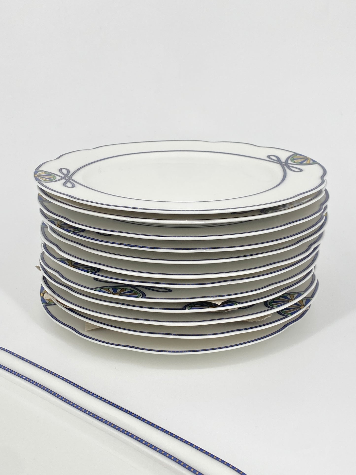 Porzellan Kuchenteller und Platte Pearl China Grace Society von Rosenthal Classic