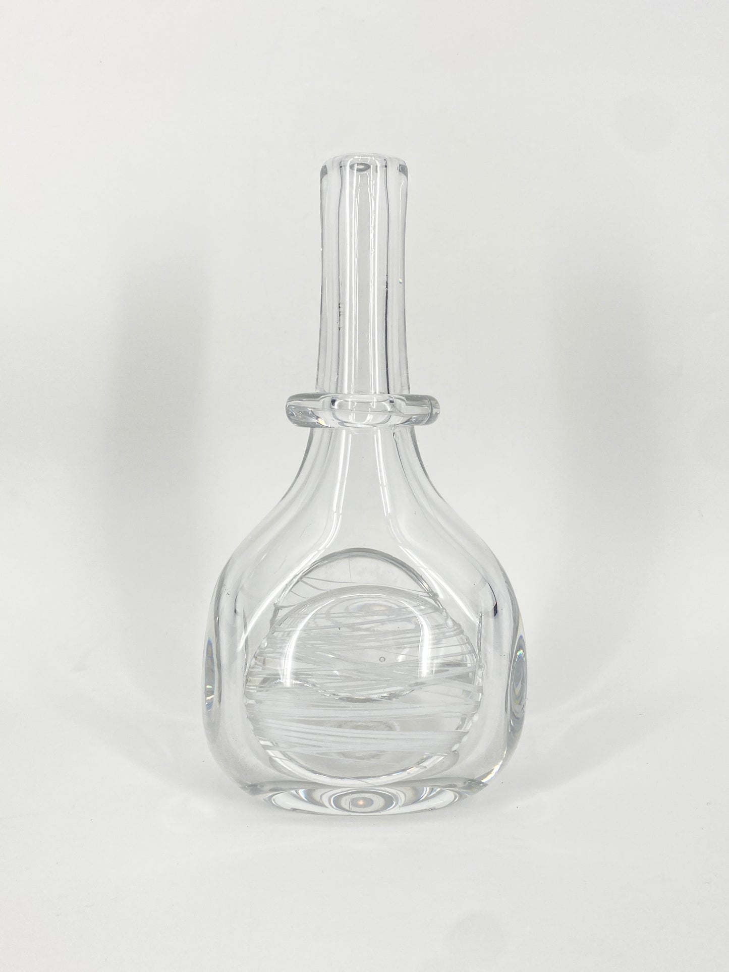 Kunstglas Vase Unica MO 200 LL von Floris Meydam für die Niederländische Königlichen Glasfabrik Leerdam, Niederlande 1966