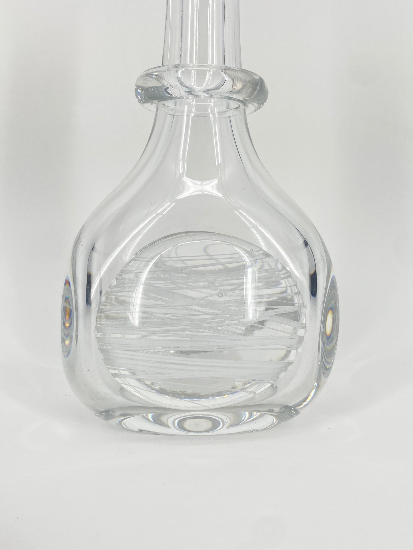 Kunstglas Vase Unica MO 200 LL von Floris Meydam für die Niederländische Königlichen Glasfabrik Leerdam, Niederlande 1966