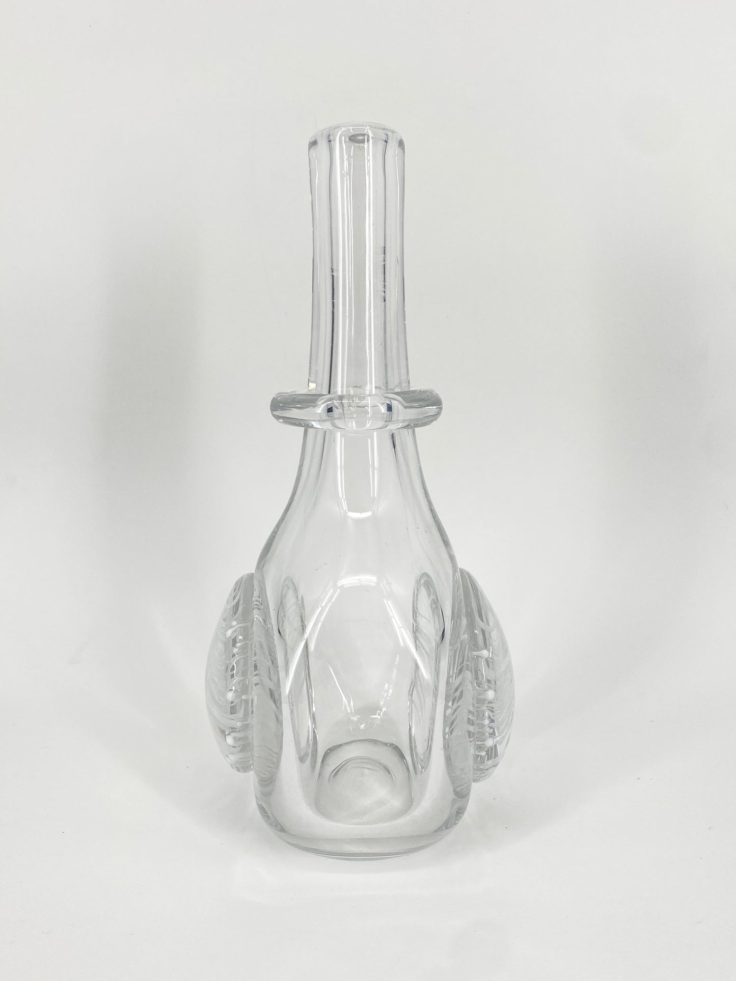 Kunstglas Vase Unica MO 200 LL von Floris Meydam für die Niederländische Königlichen Glasfabrik Leerdam, Niederlande 1966