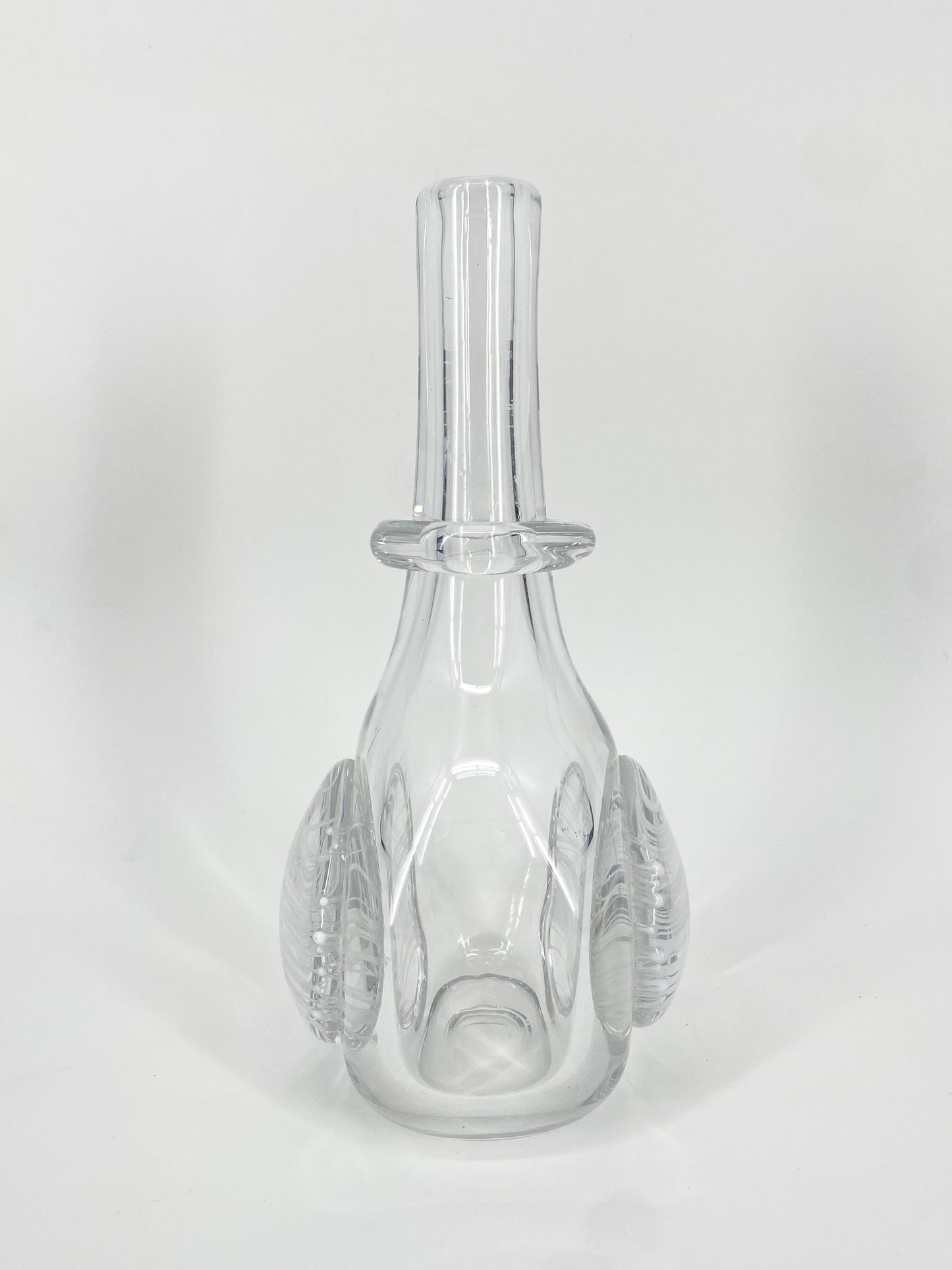 Kunstglas Vase Unica MO 200 LL von Floris Meydam für die Niederländische Königlichen Glasfabrik Leerdam, Niederlande 1966