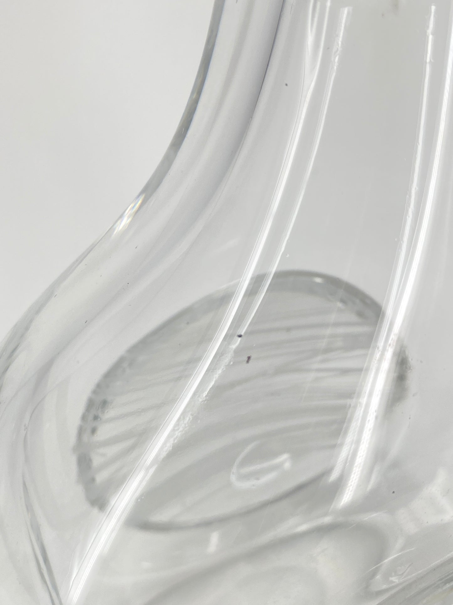 Kunstglas Vase Unica MO 200 LL von Floris Meydam für die Niederländische Königlichen Glasfabrik Leerdam, Niederlande 1966