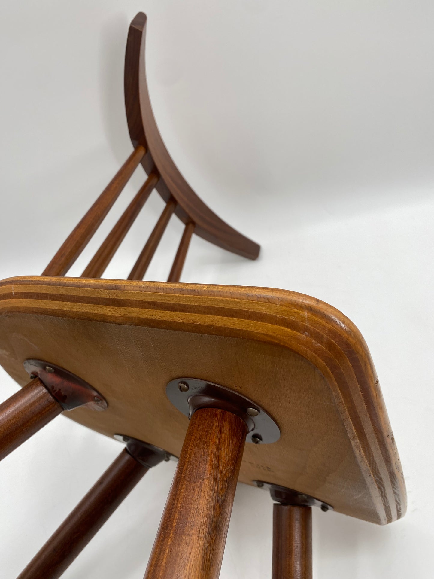 2 STK Stühle "3705" von Paul Volther für Frem Røjle, 1961 Dänemark