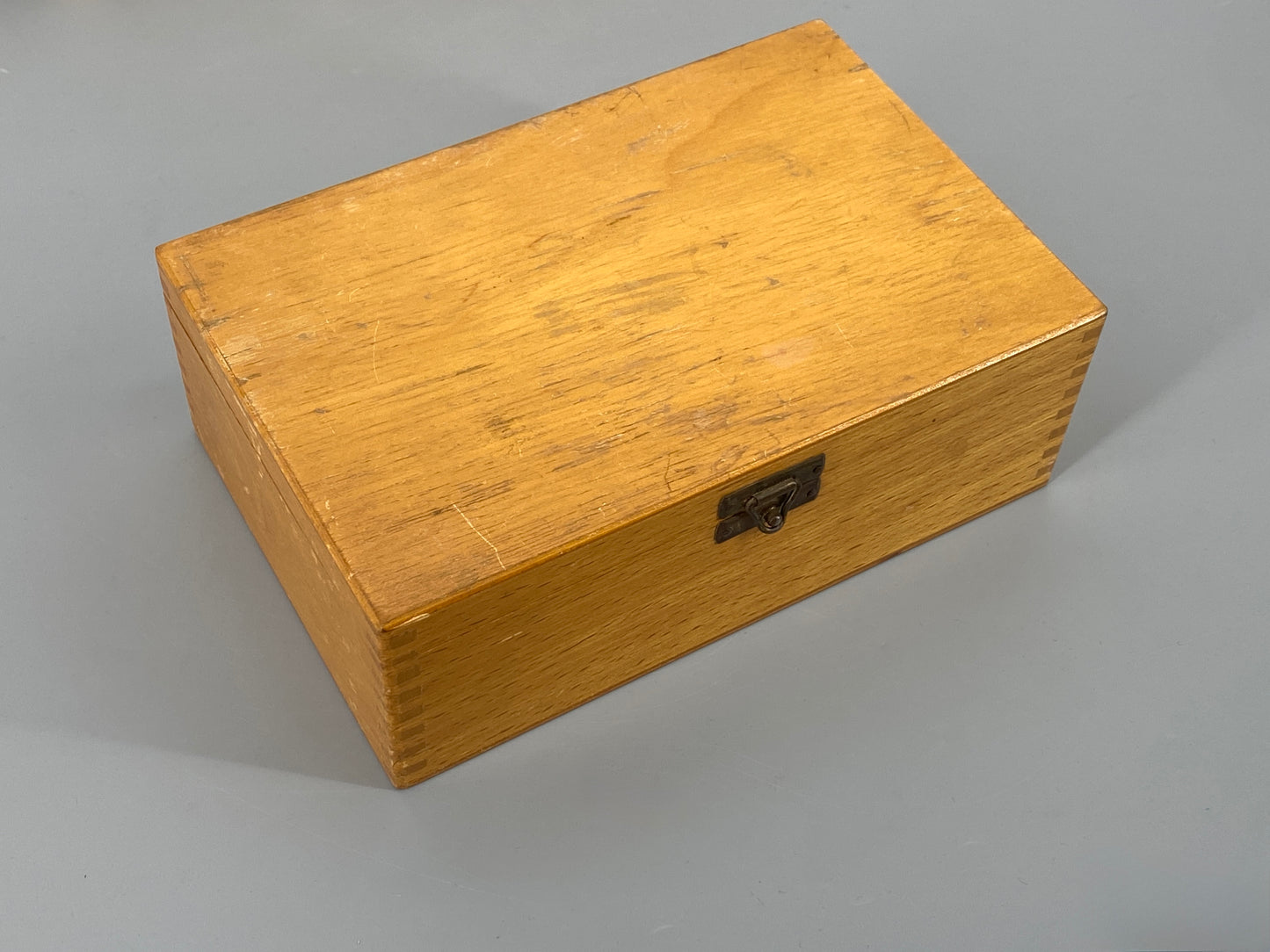 Vintage Set Schachfiguren in Schatulle, König 8,5 cm