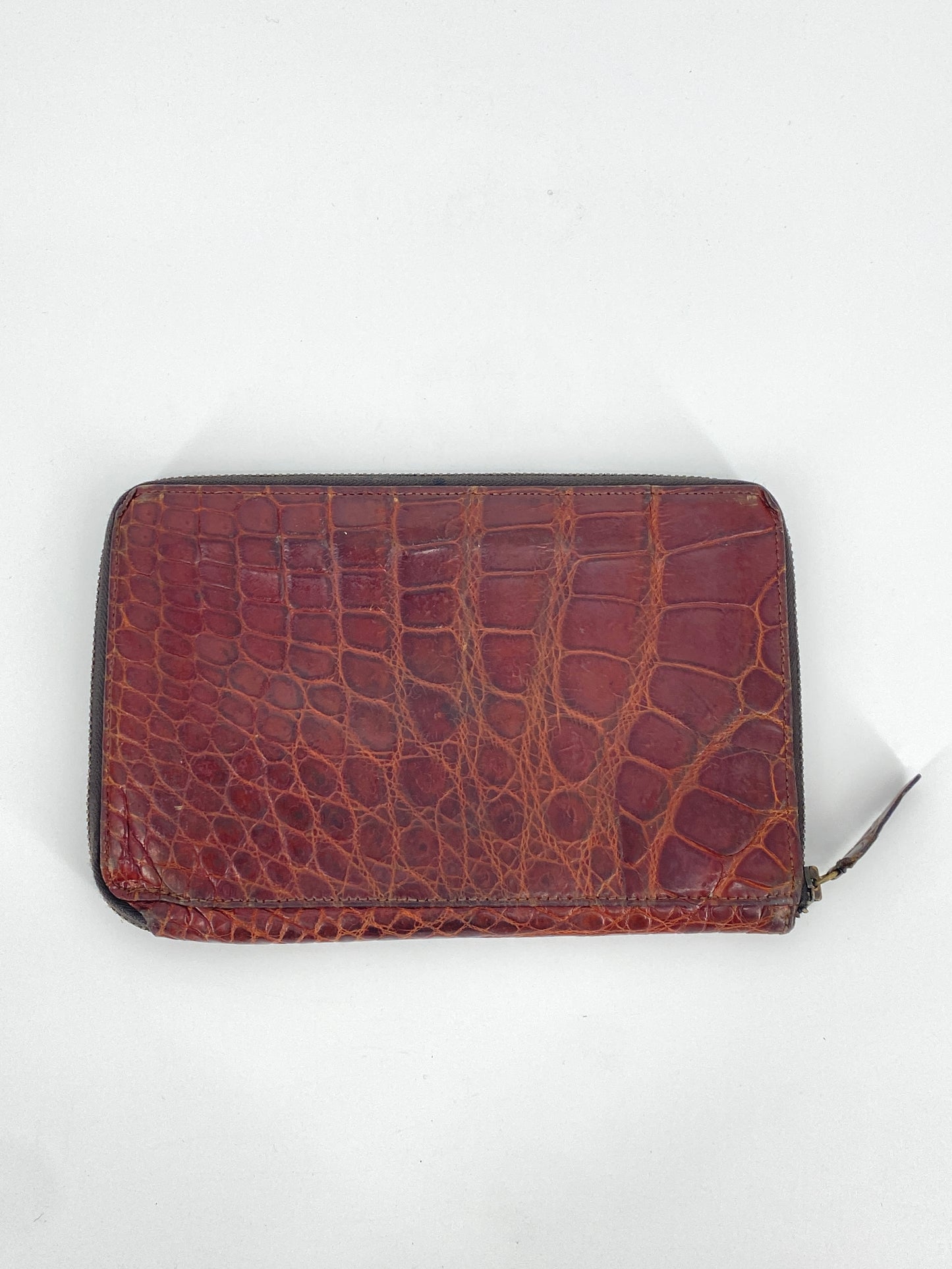 Vintage Brieftasche aus Krokodilleder von Jil Sander, 1990