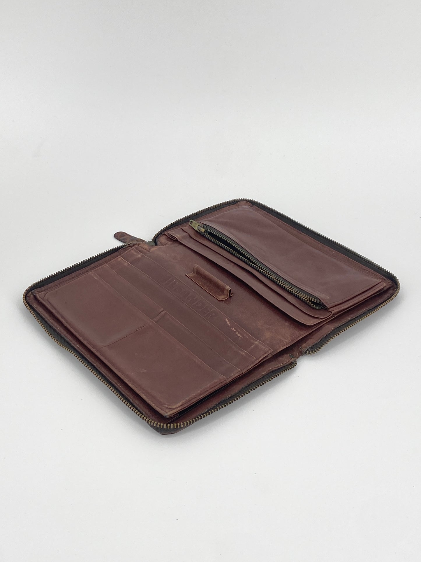 Vintage Brieftasche aus Krokodilleder von Jil Sander, 1990