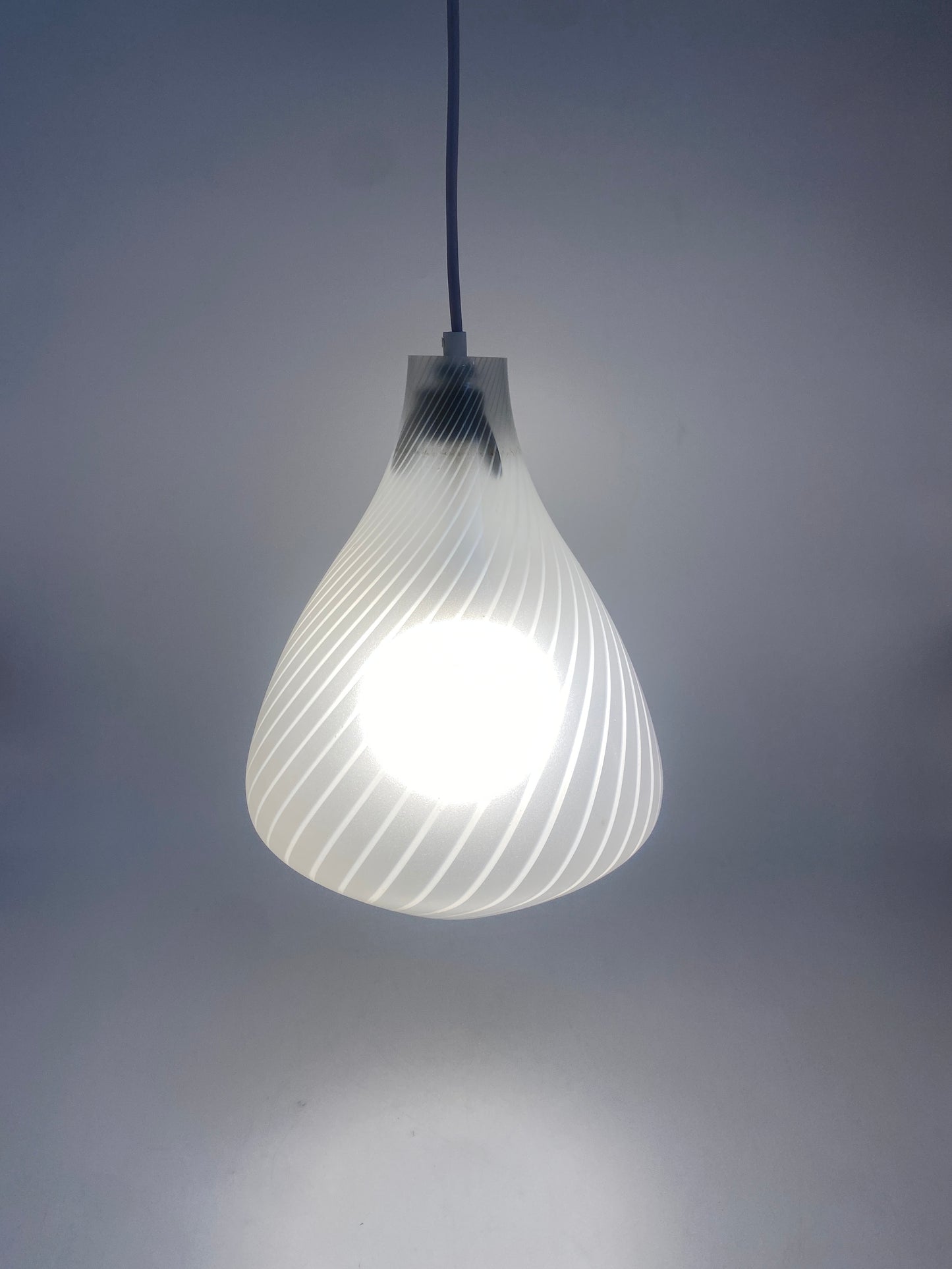 Deckenlampe von Aloys Gangkofner für Peill & Putzler, 70er